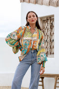 Sicily Green Dreams Blouse