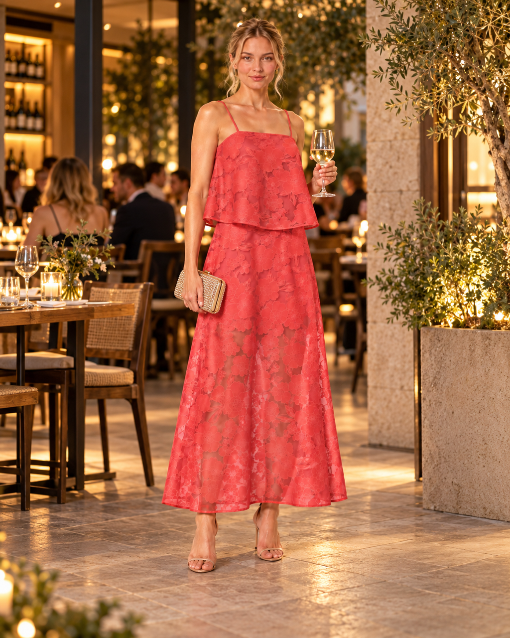 Amara Maxi Lace Dress