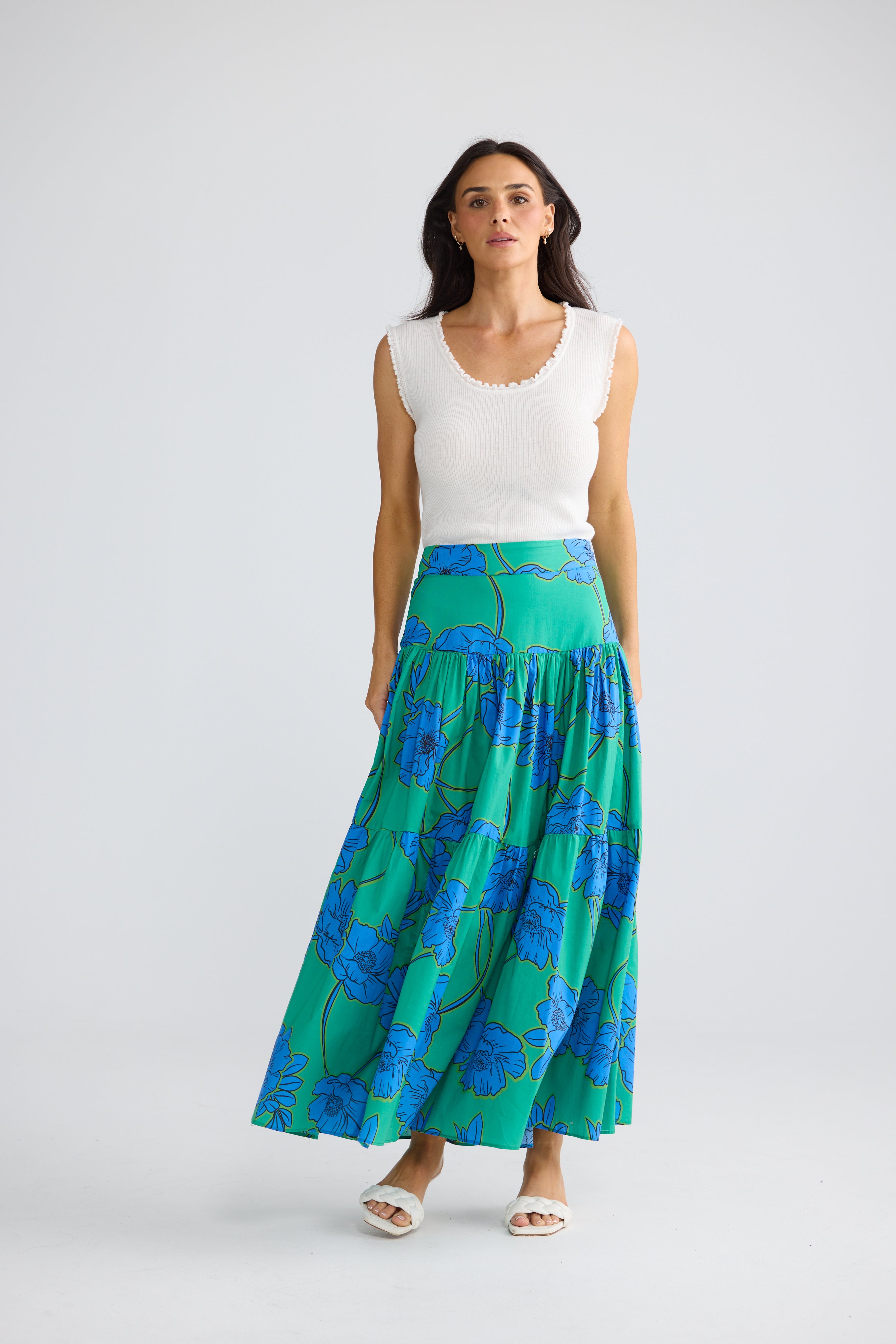 Heather Skirt - Brave + True Bloomsbury Floral