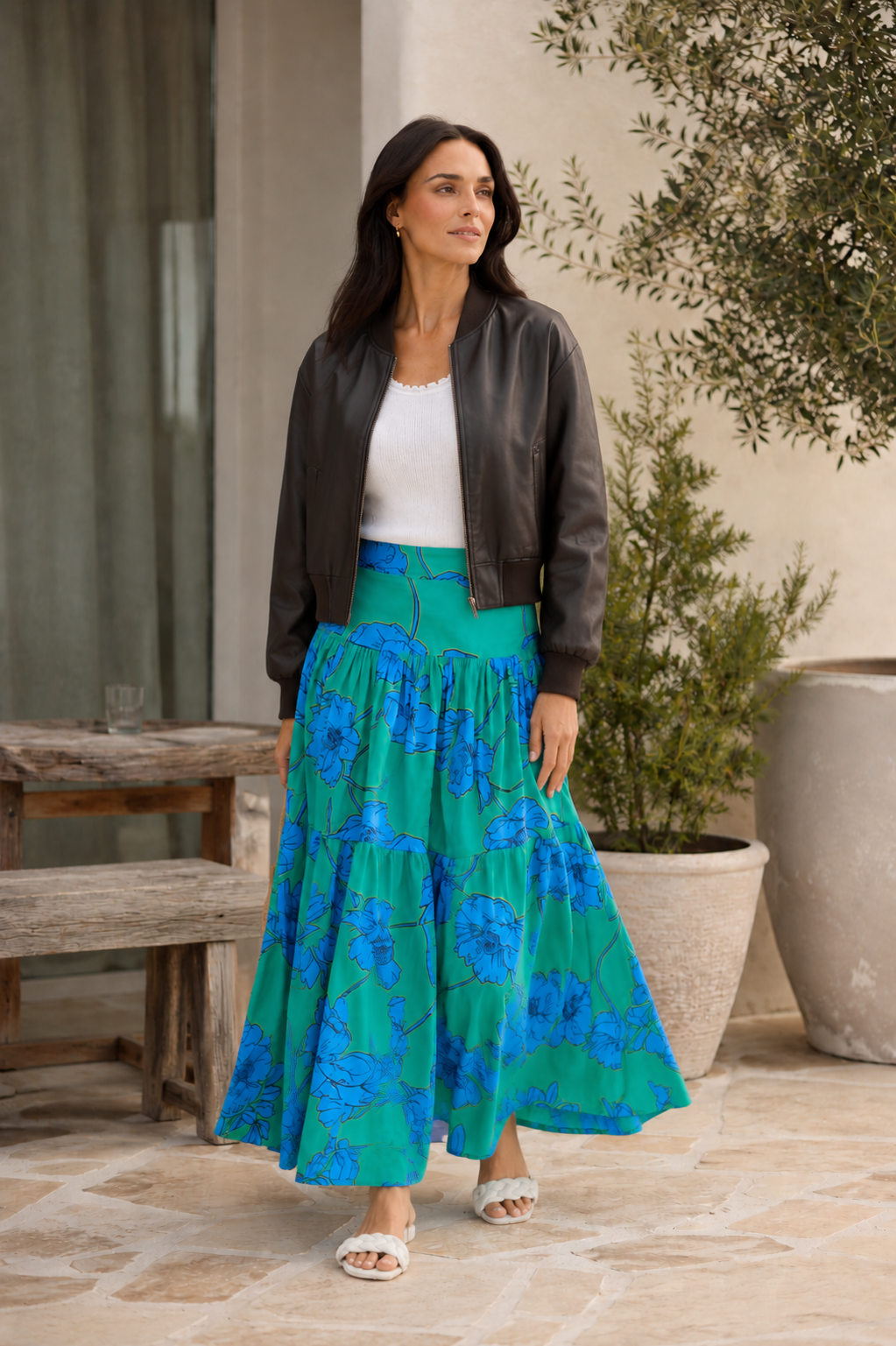 Heather Skirt - Brave + True Bloomsbury Floral