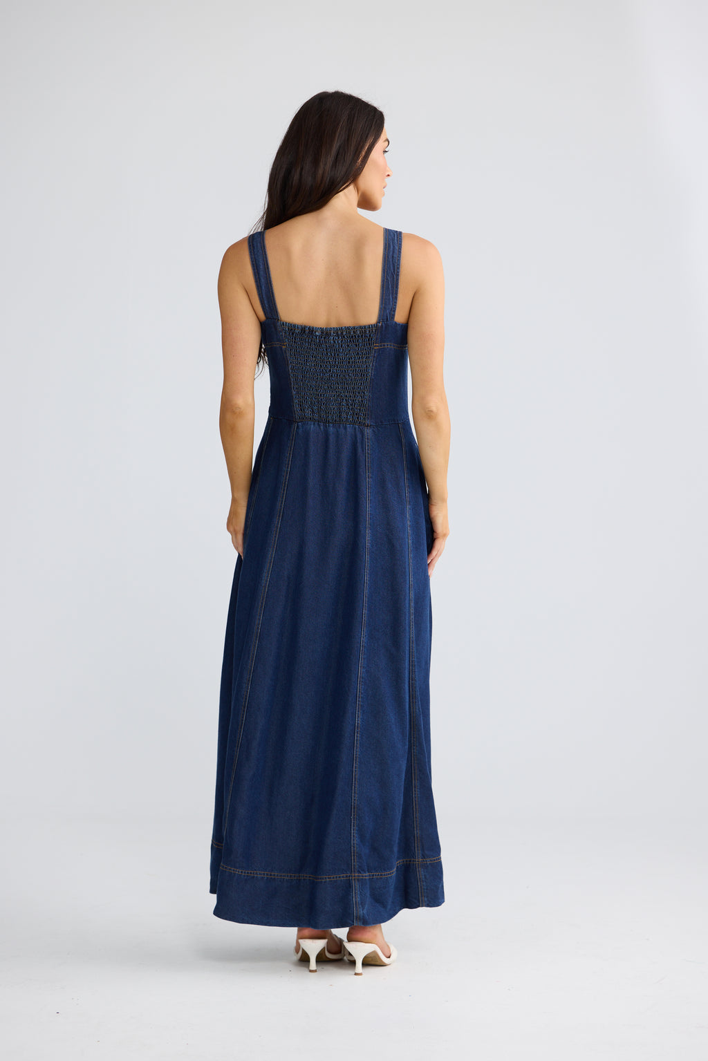 Heather Dress - Brave + True in Indigo