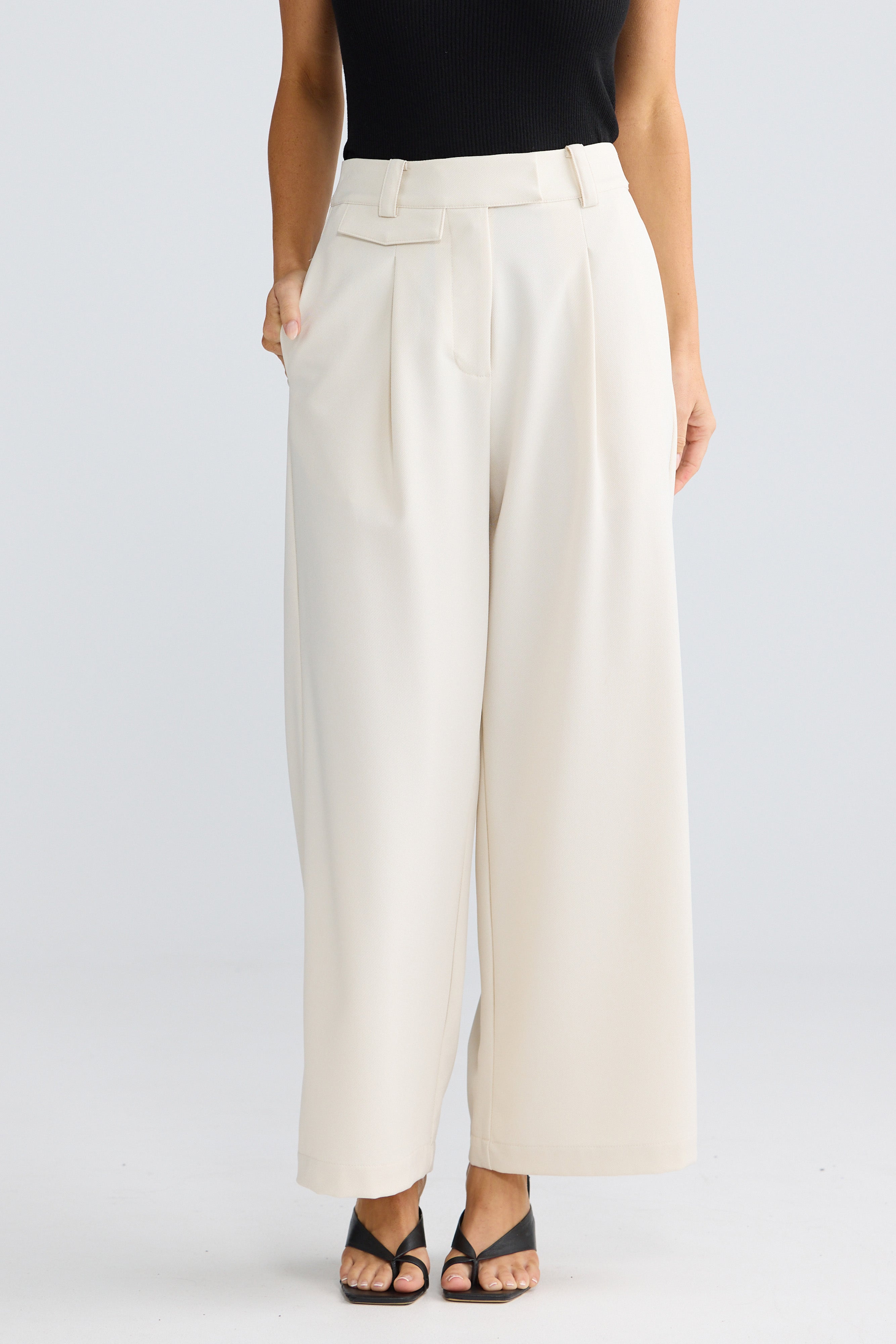 Brooke Pant - Brave + True Cream