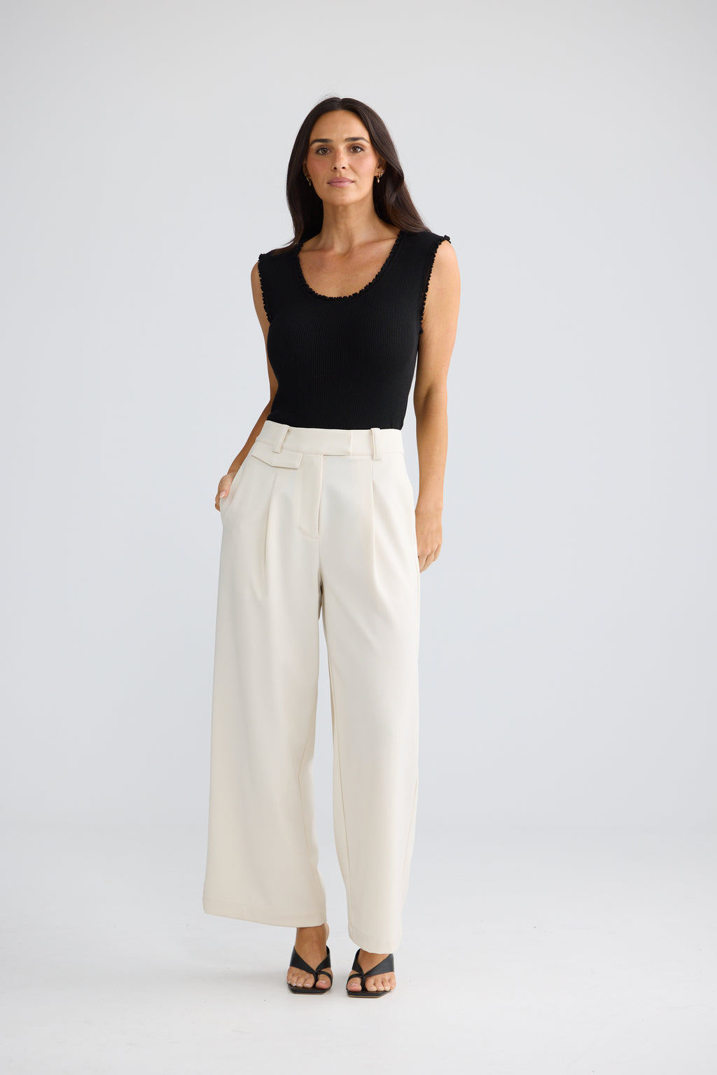 Brooke Pant - Brave + True Cream