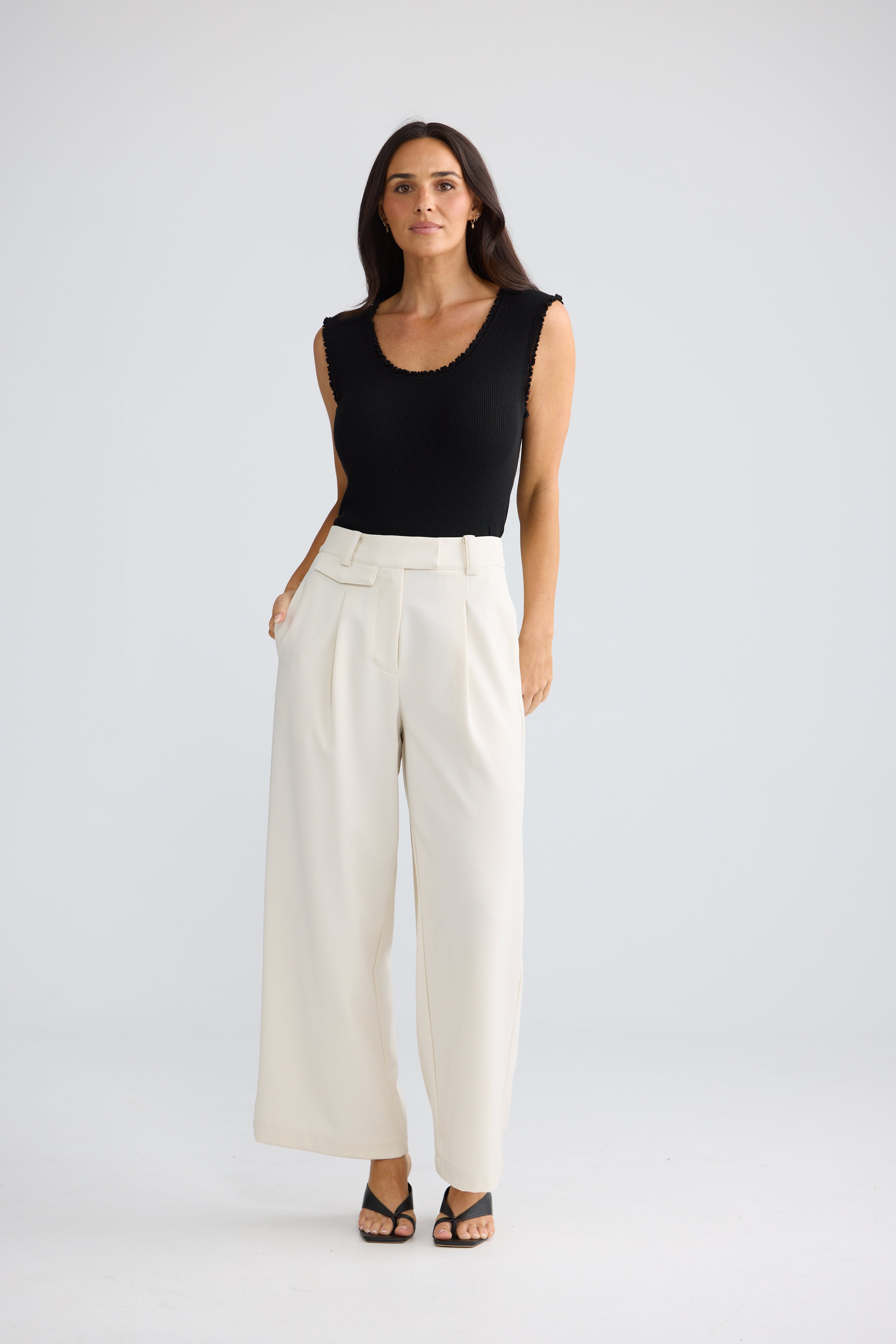 Brooke Pant - Brave + True Cream