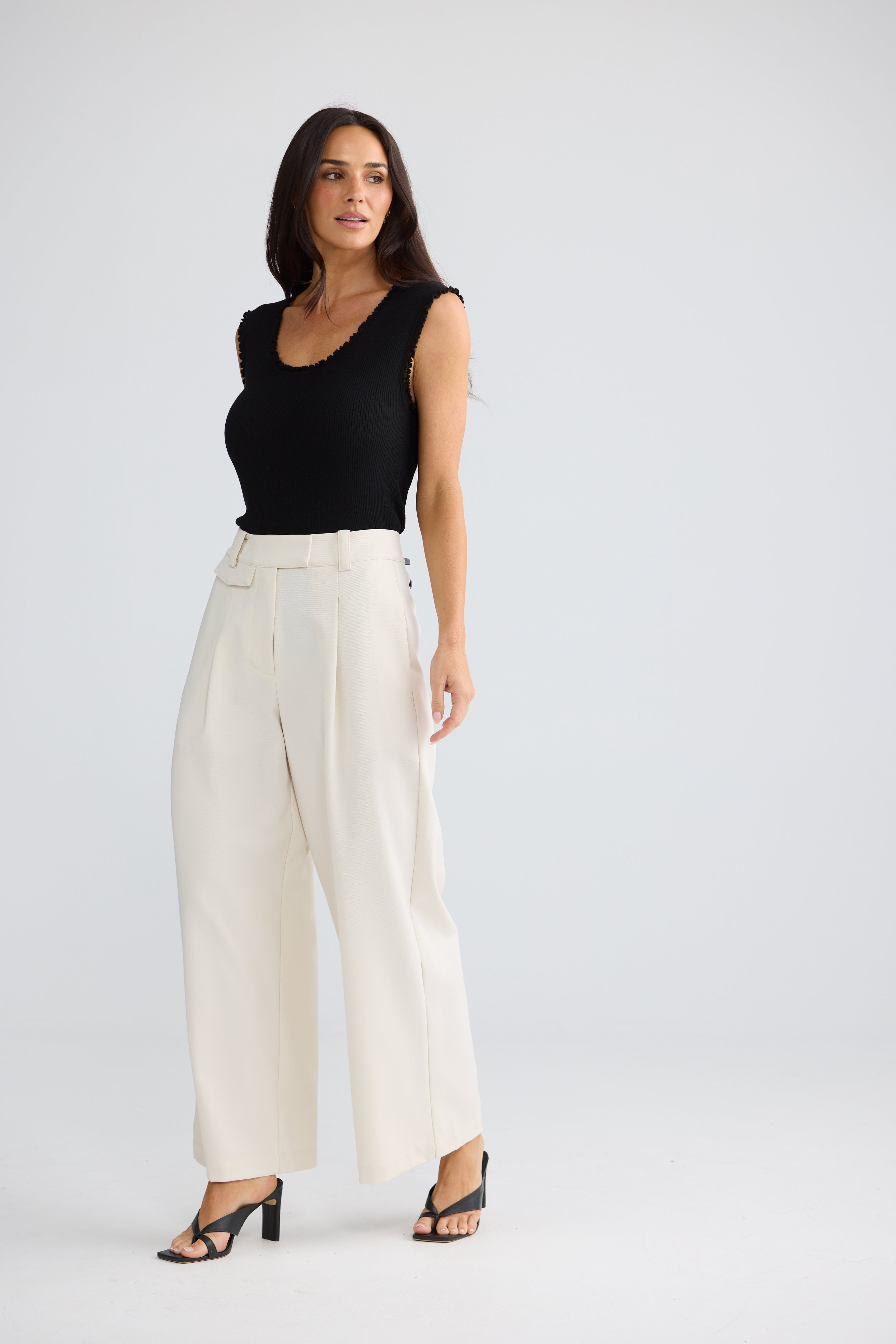 Brooke Pant - Brave + True Cream