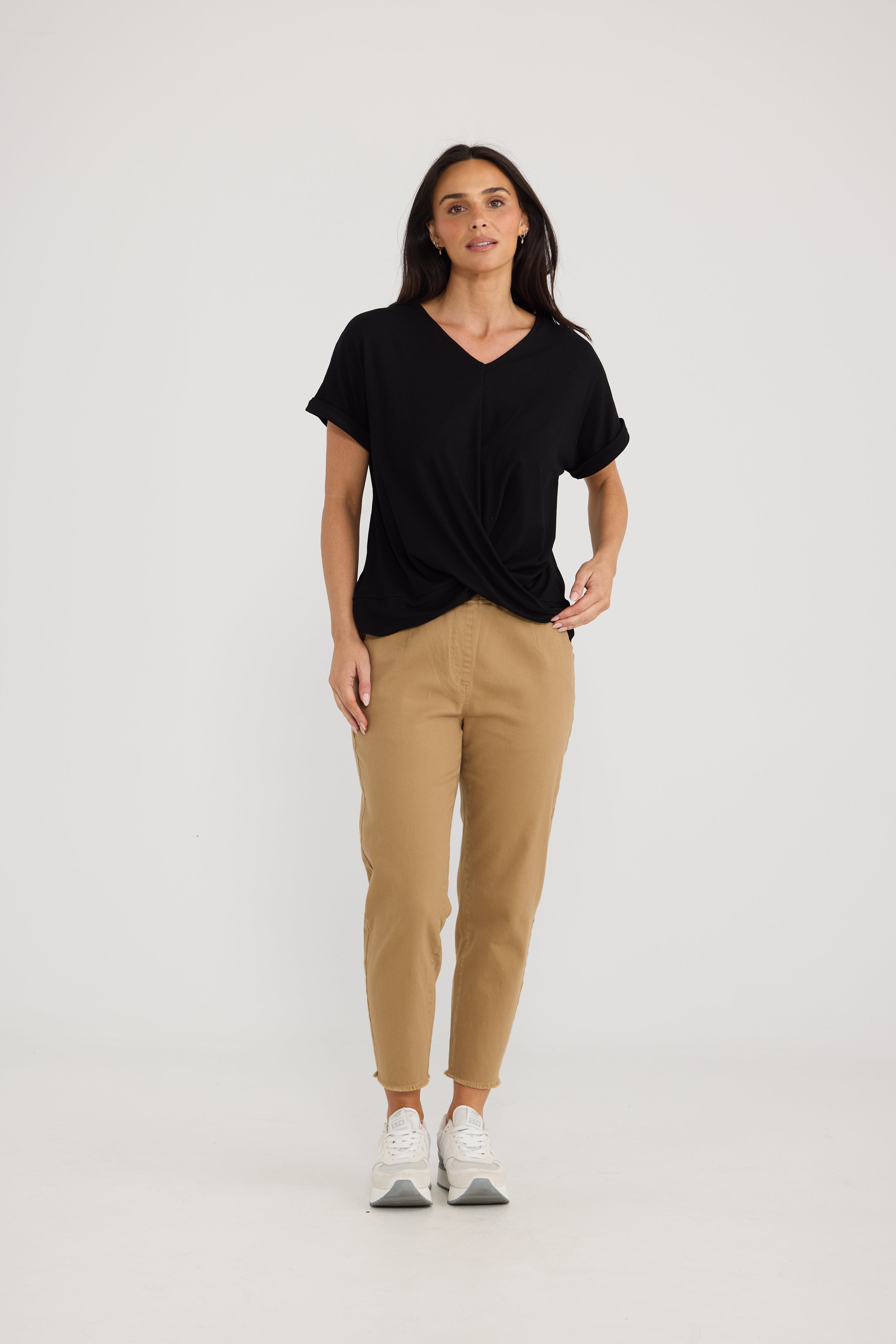Rapture Tee - Brave + True in Black