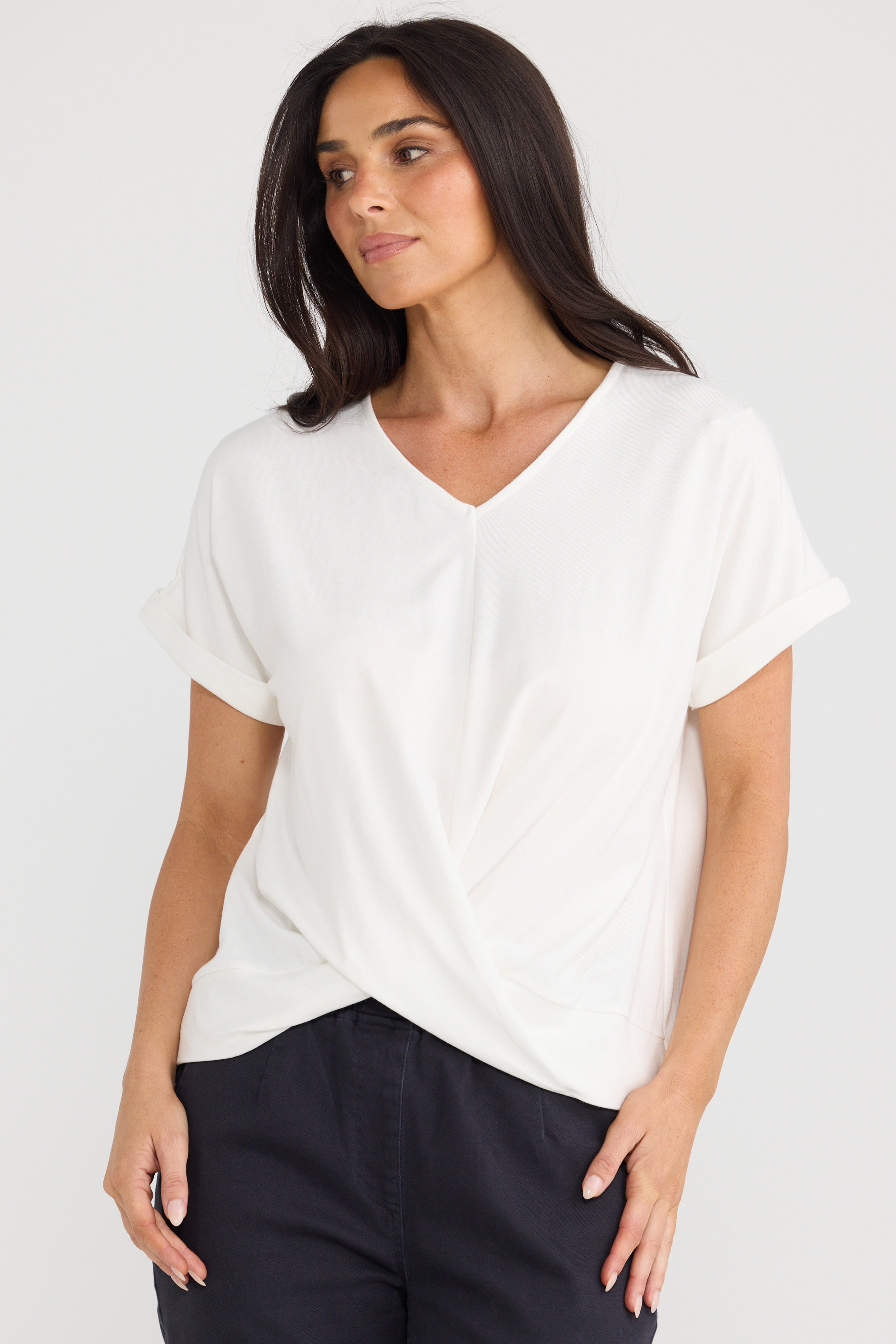 Rapture Tee - Brave + True in White