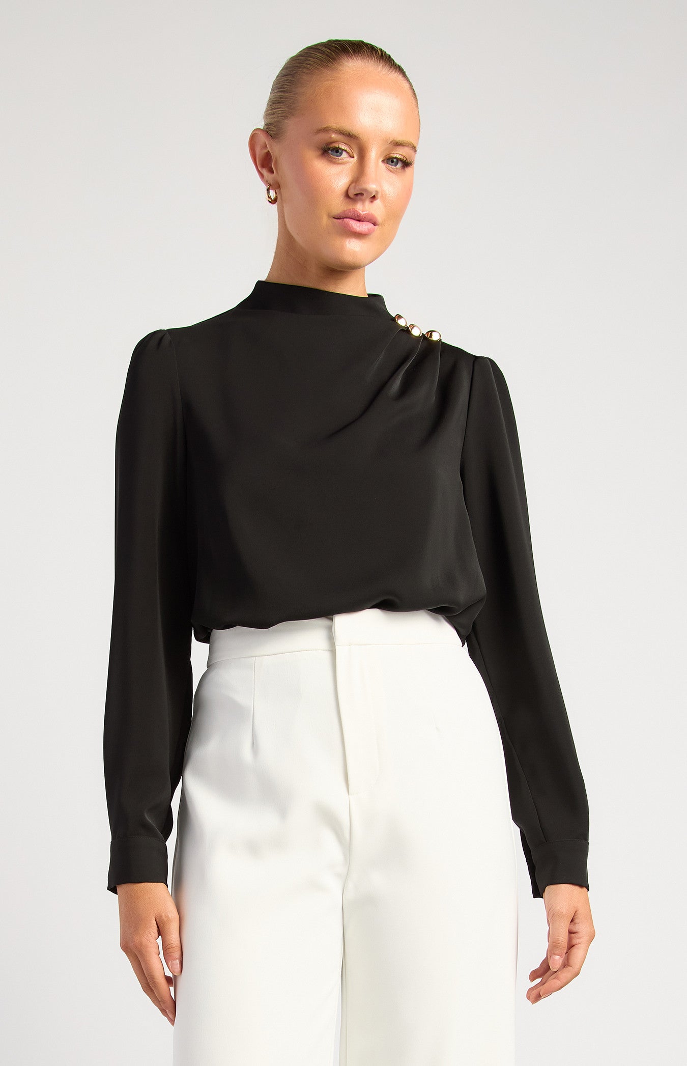 Classic Drape Blouse