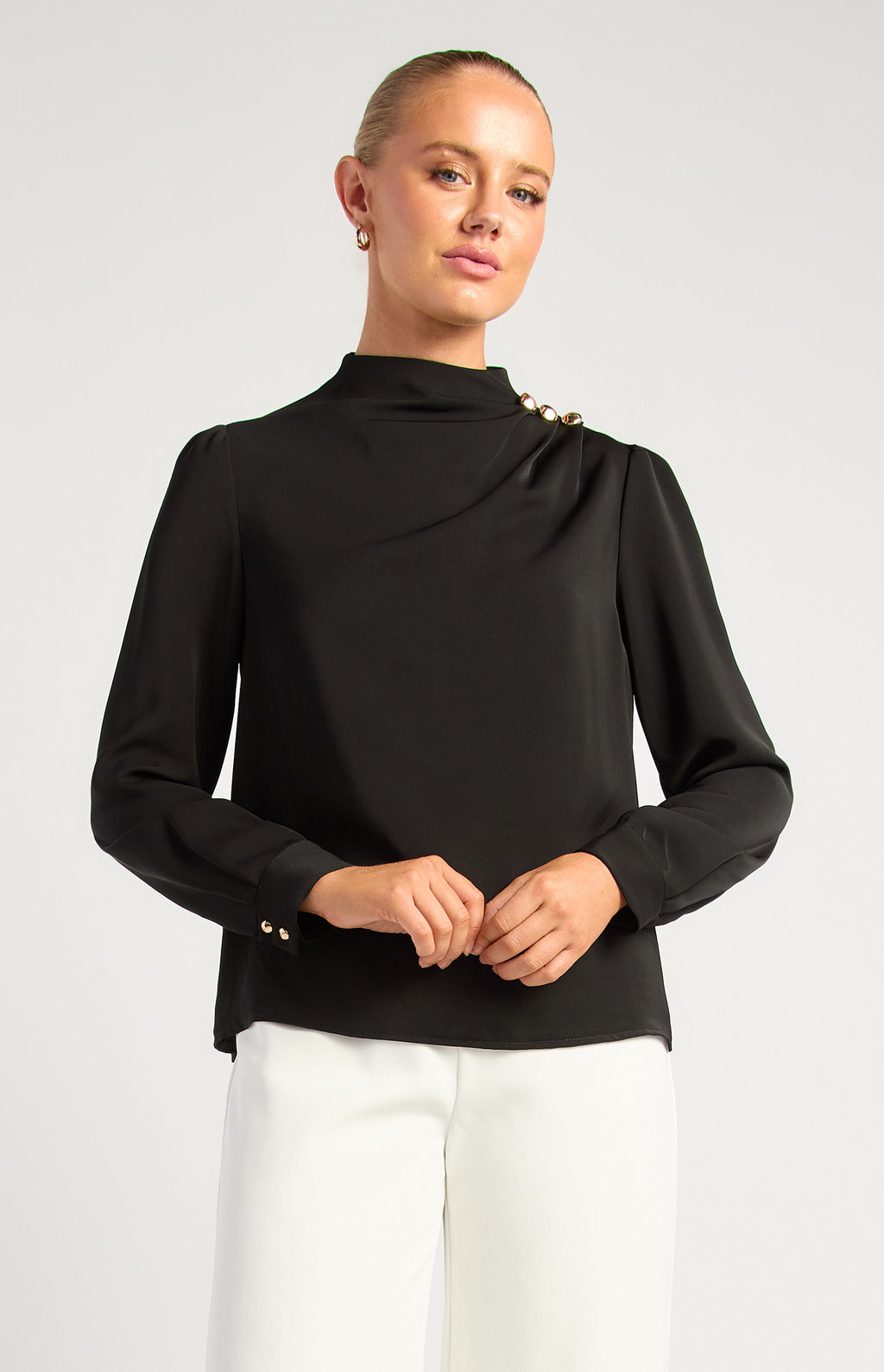 Classic Drape Blouse