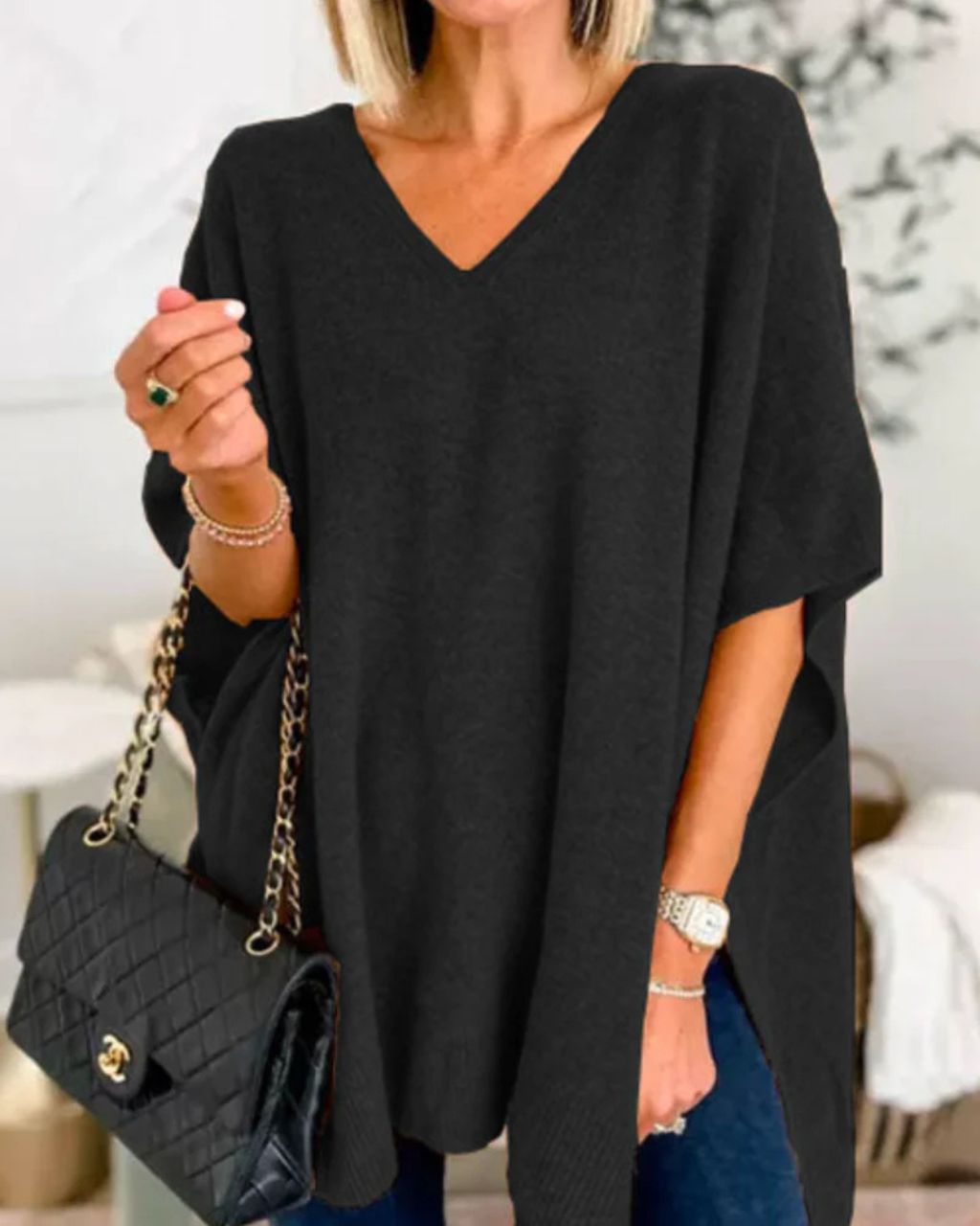Marlow Knit Poncho