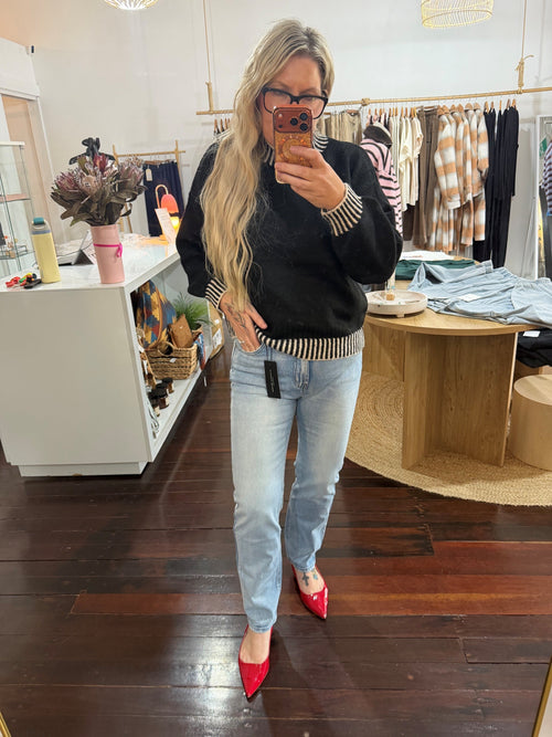 Bonnie Contrast Knit