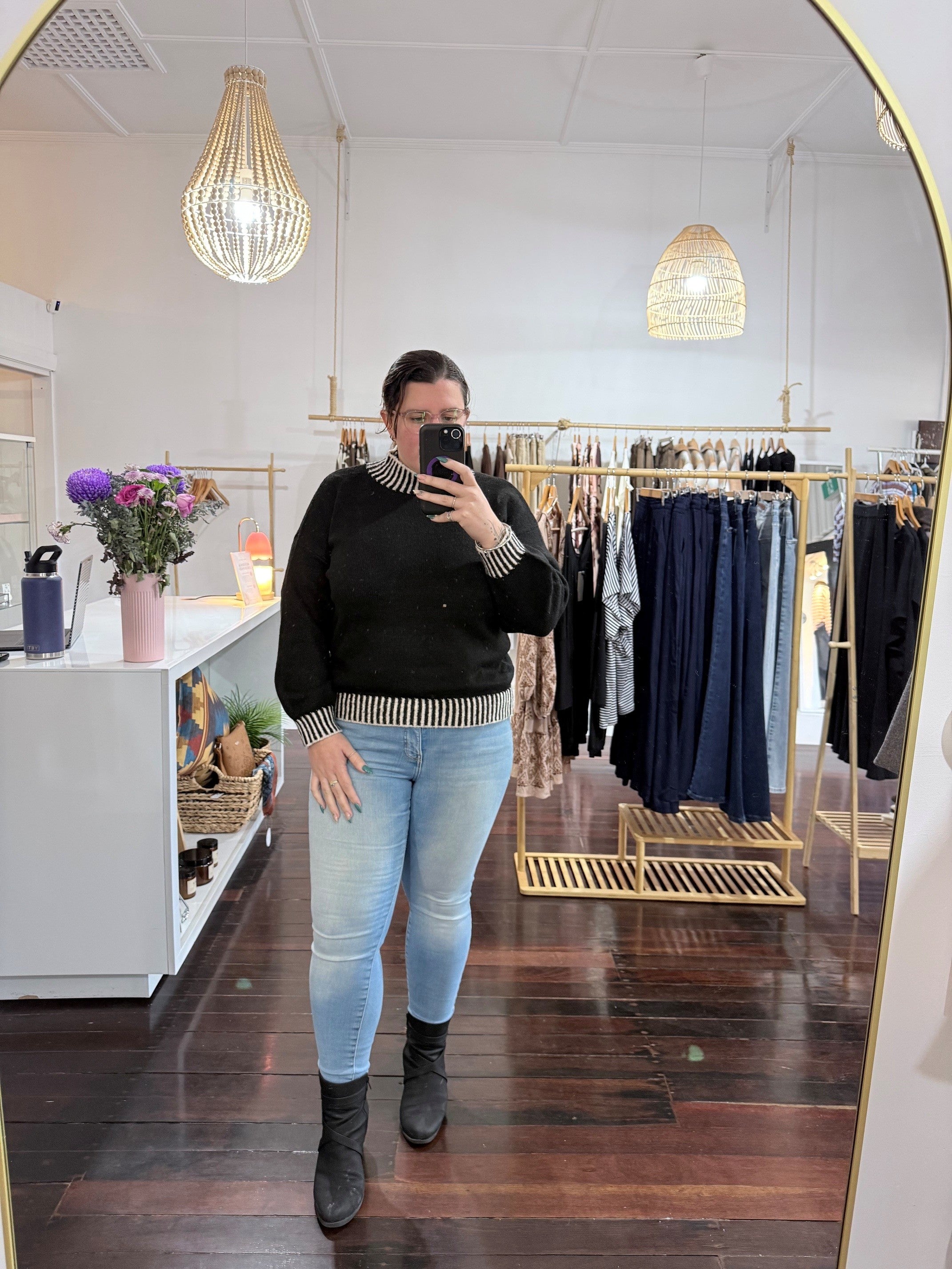 Bonnie Contrast Knit