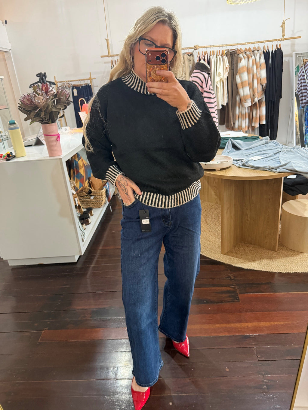 Bonnie Contrast Knit