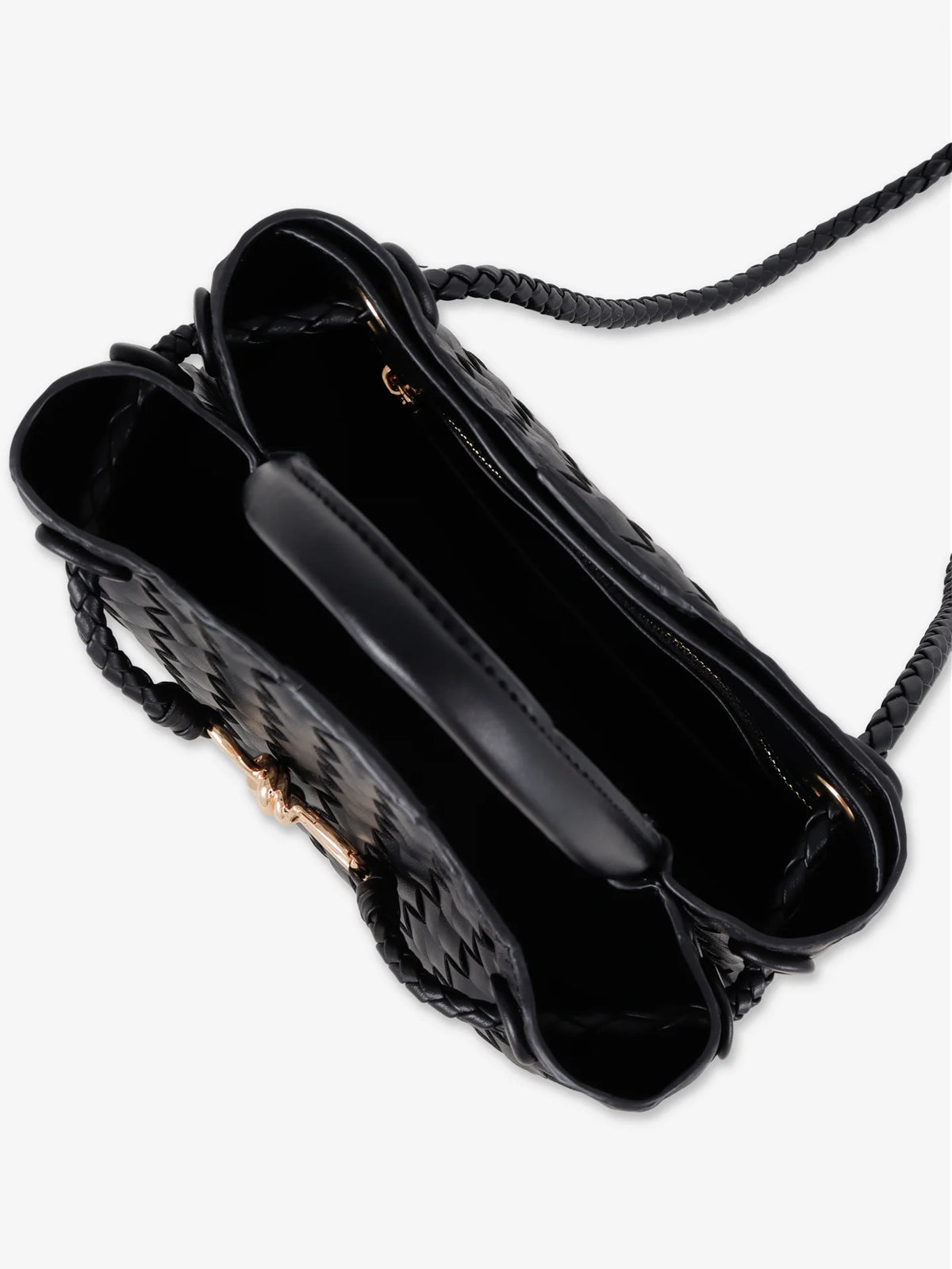Chantel Woven Multiway Handbag  Black