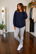 Foxwood Simplified Crew - Navy