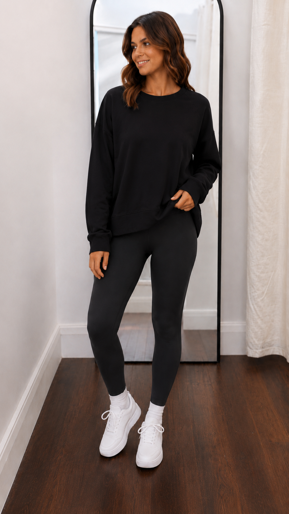 Foxwood Endless Long Sleeve - Black