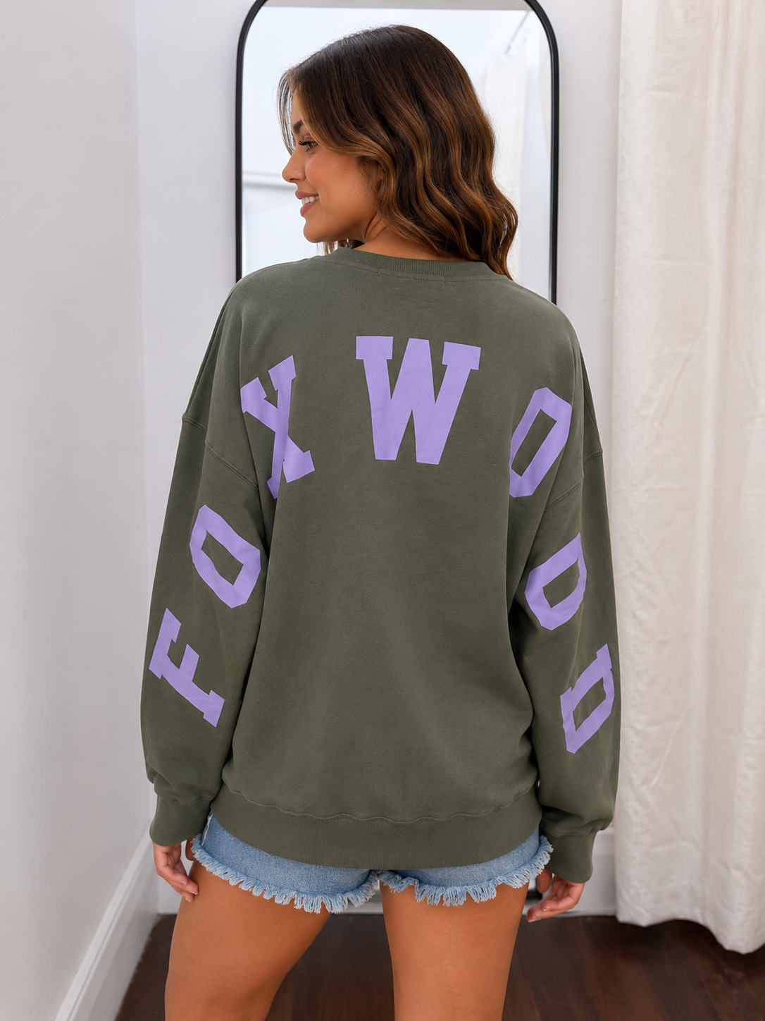 Foxwood Interval Crew - Khaki/Lilac