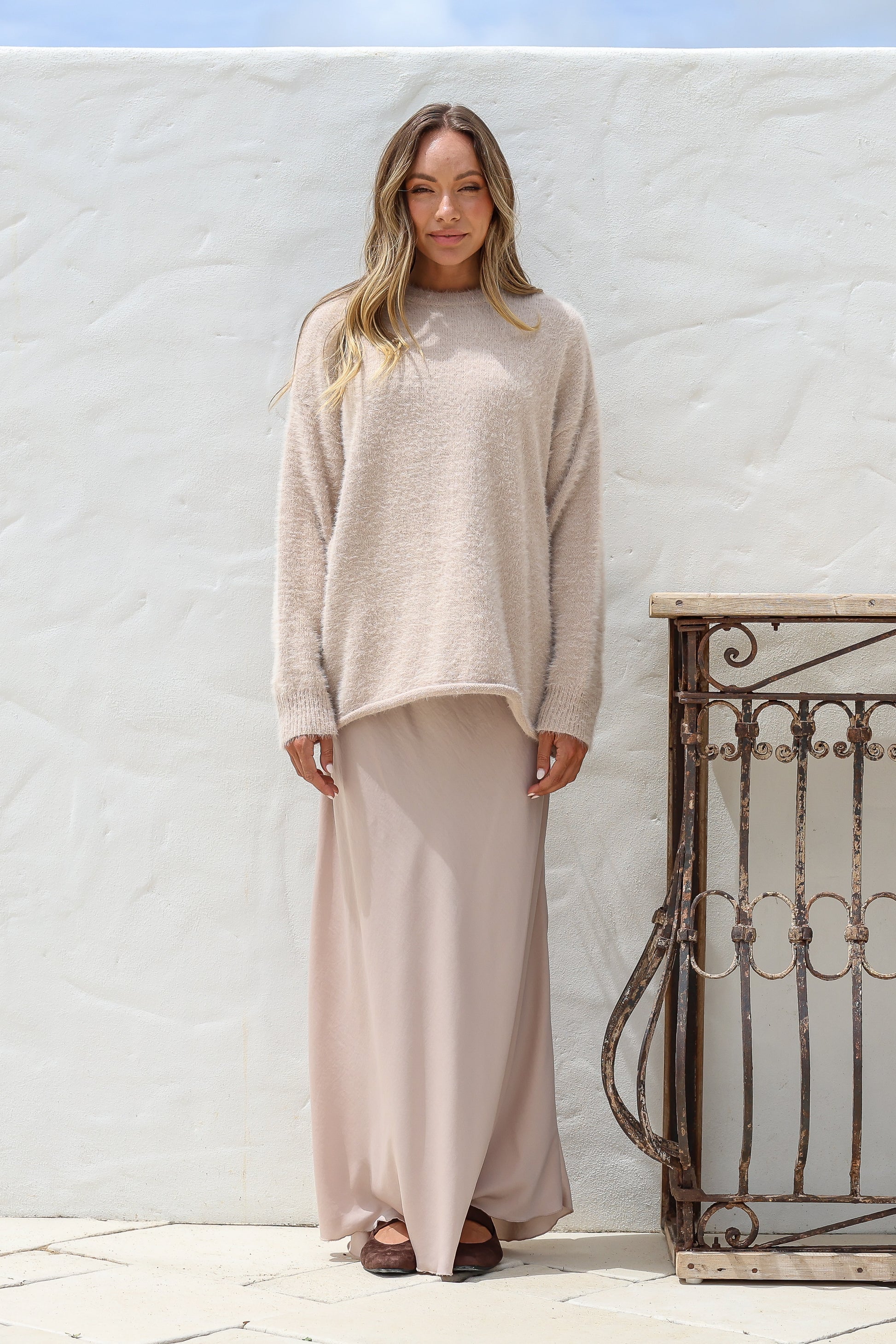 Portofino Knit in Champagne