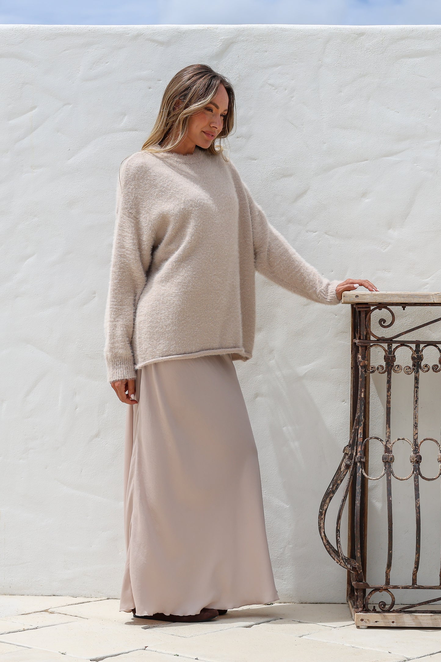 Portofino Knit in Champagne