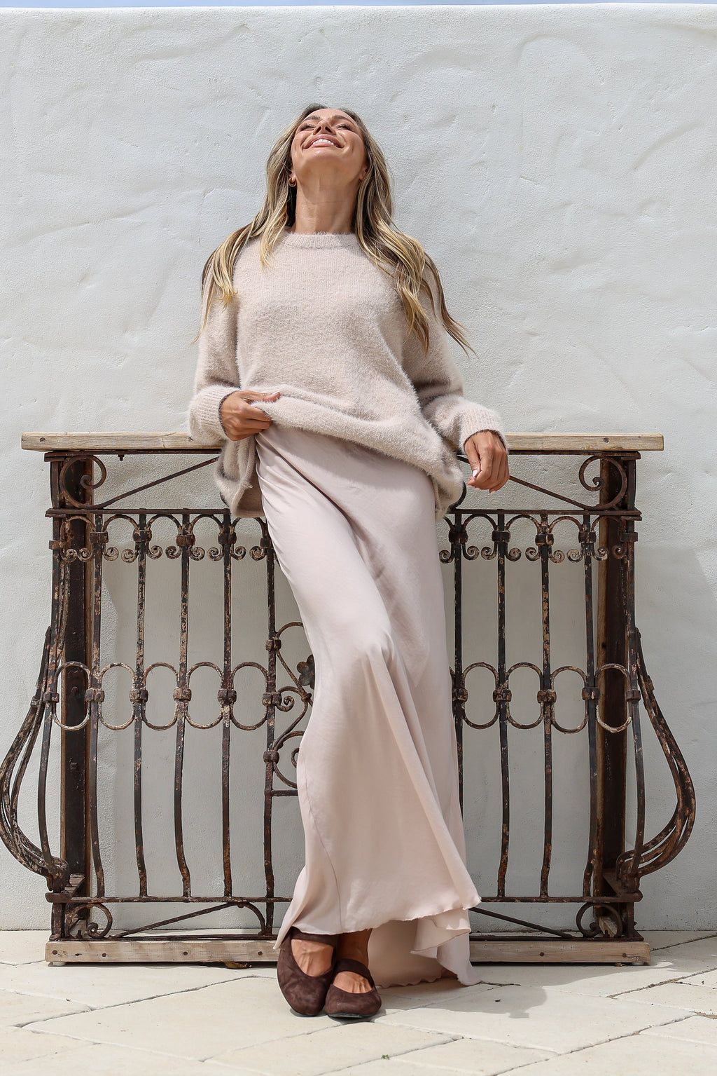 Portofino Knit in Champagne