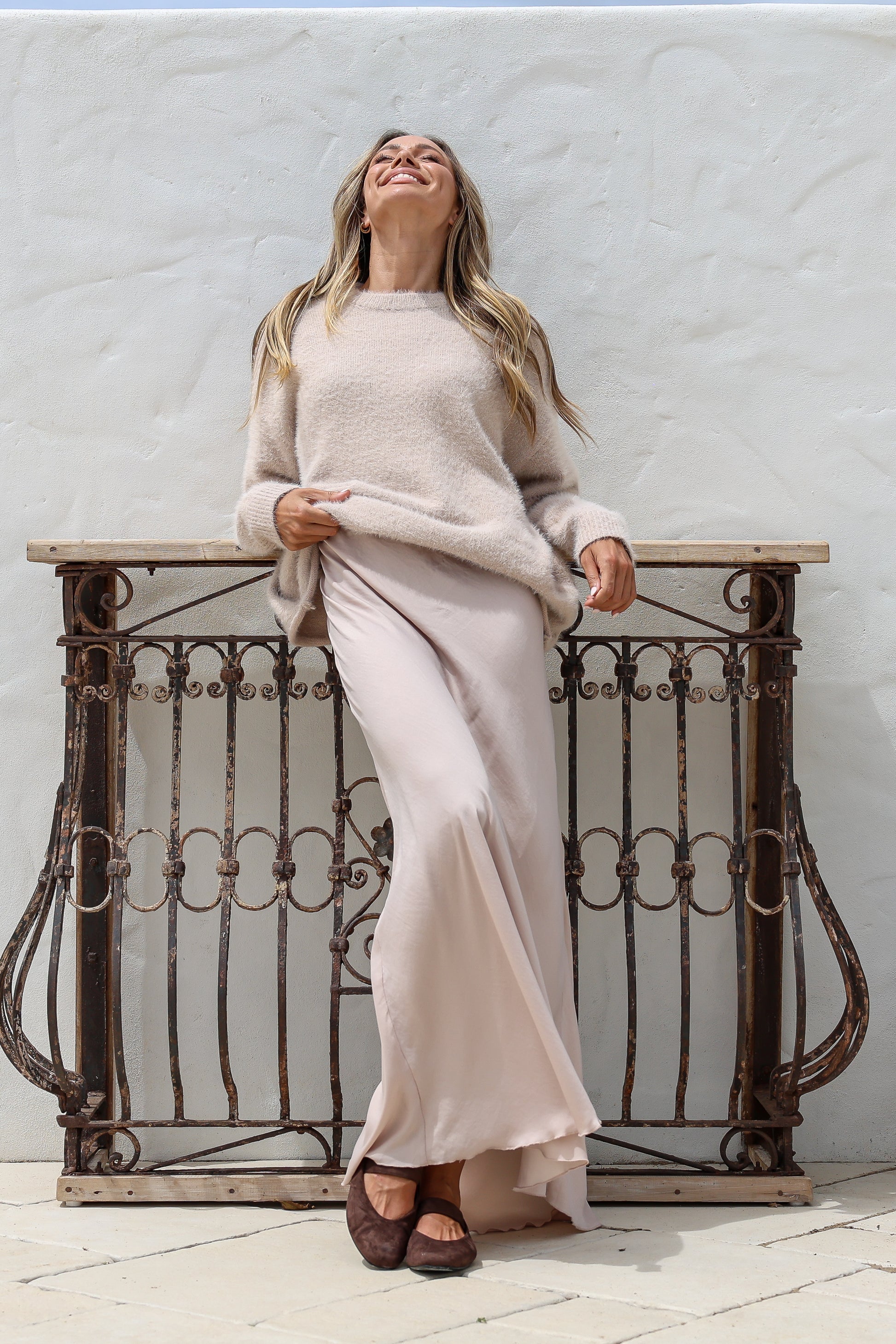 Portofino Knit in Champagne