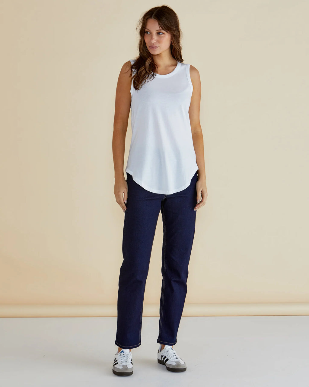 Keira Tank White