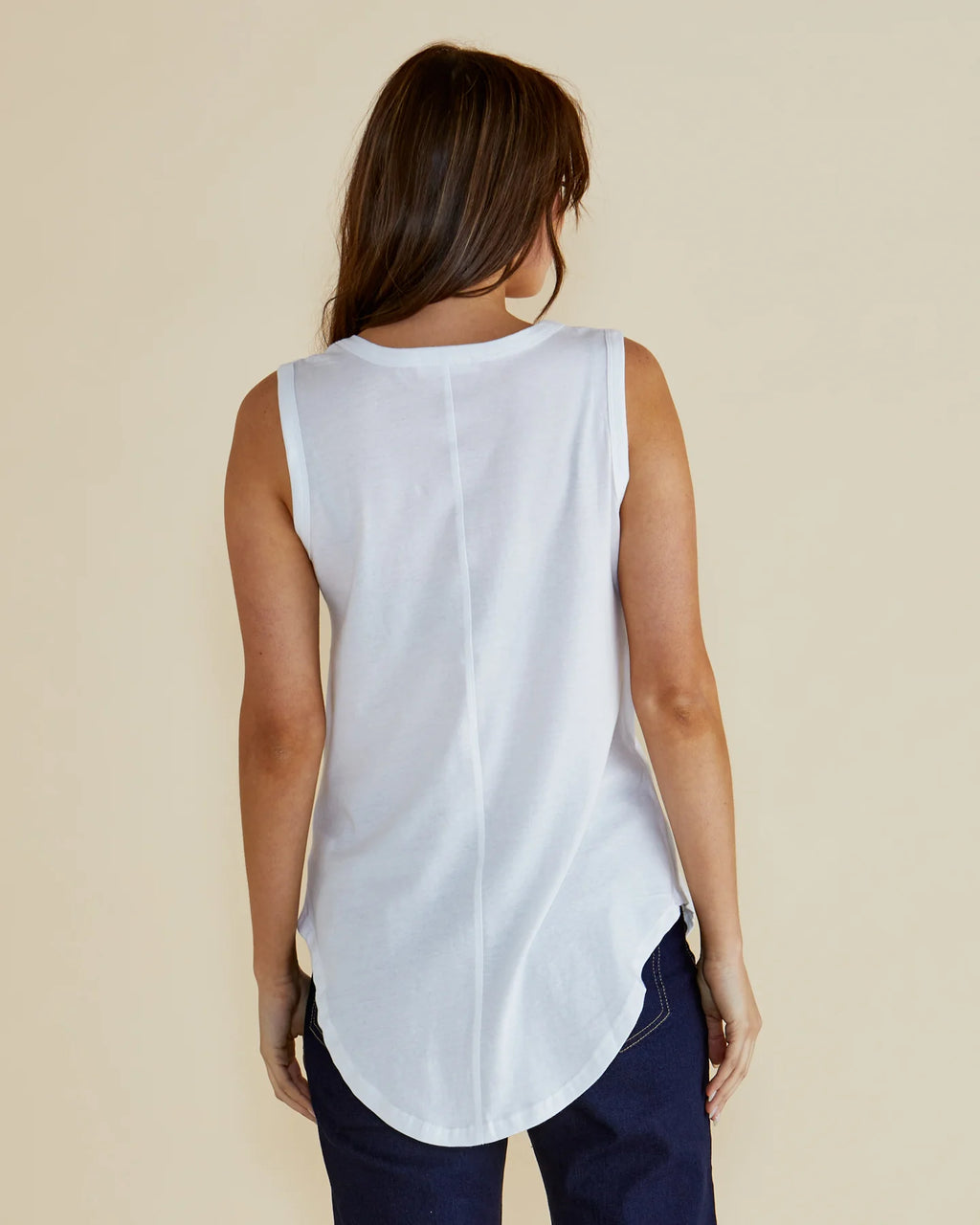 Keira Tank White