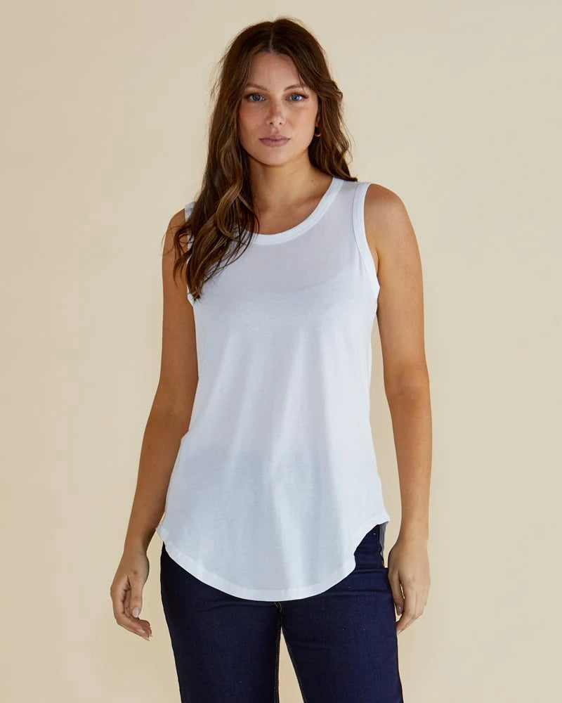 Keira Tank White