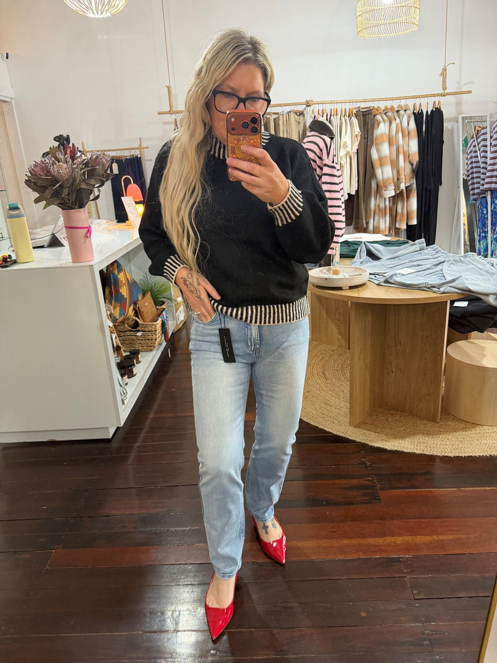 Hanna Straight Leg Jeans