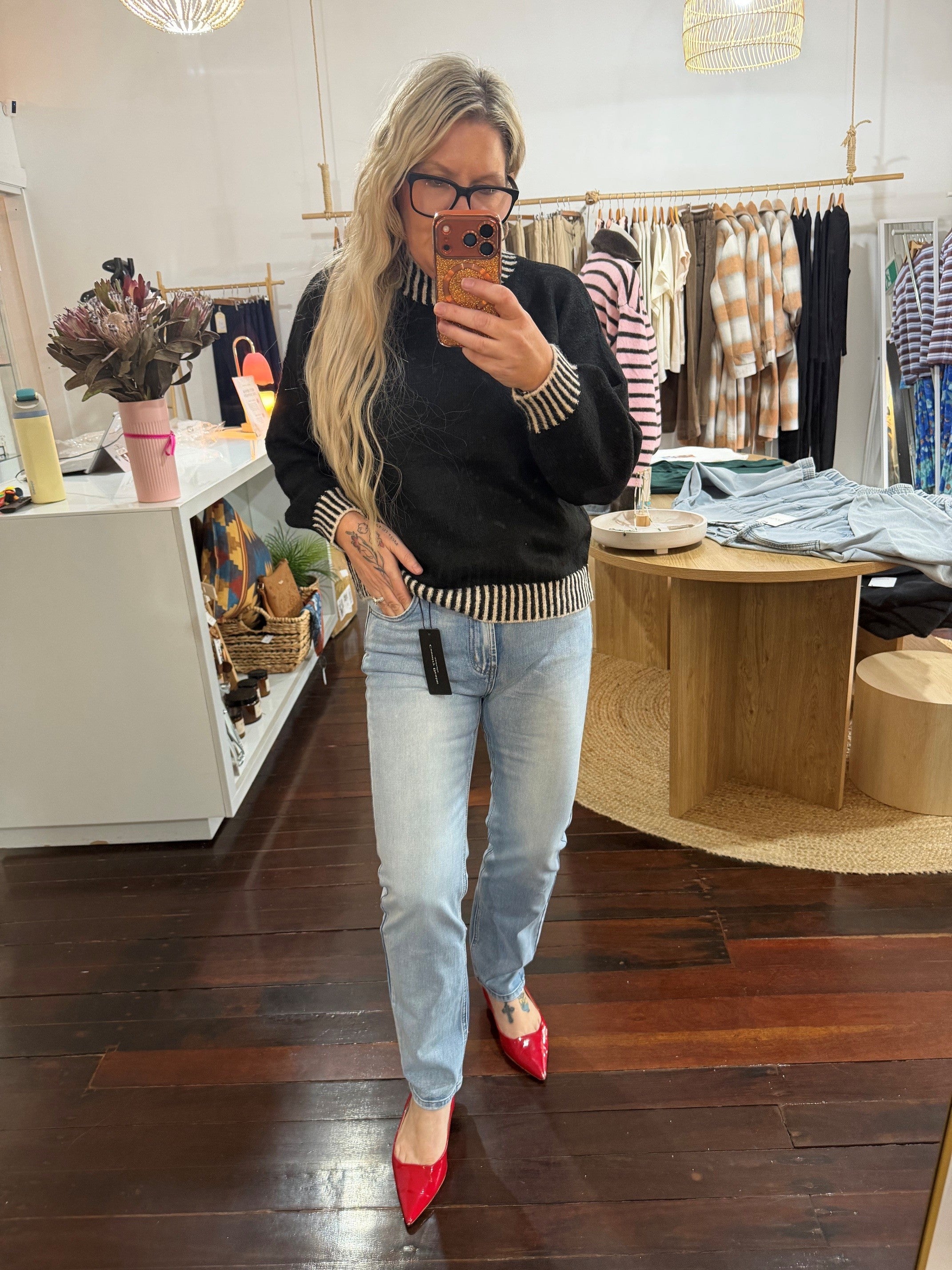 Hanna Straight Leg Jeans