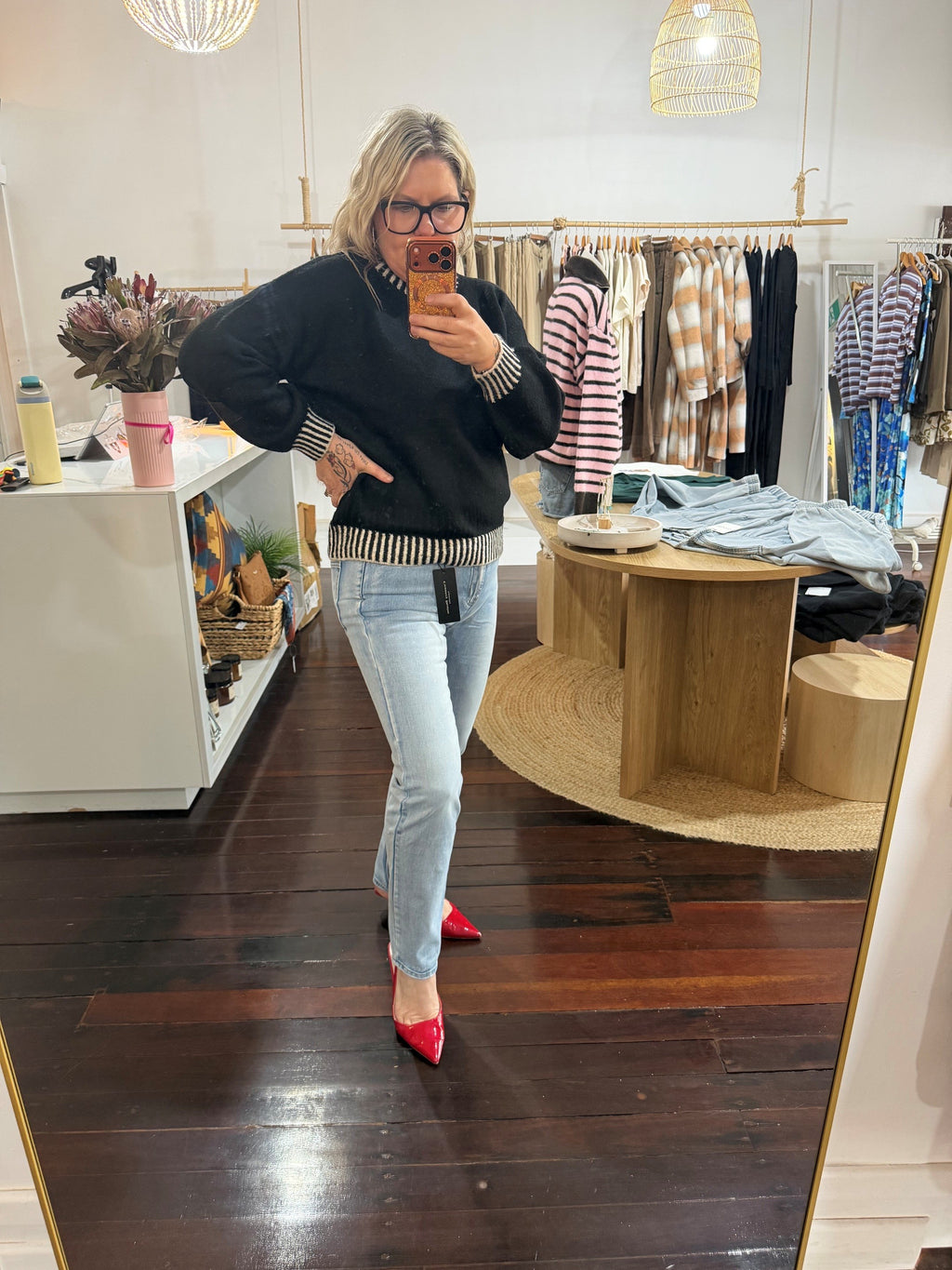 Hanna Straight Leg Jeans