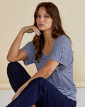Maui Striped Tee Betty Basics