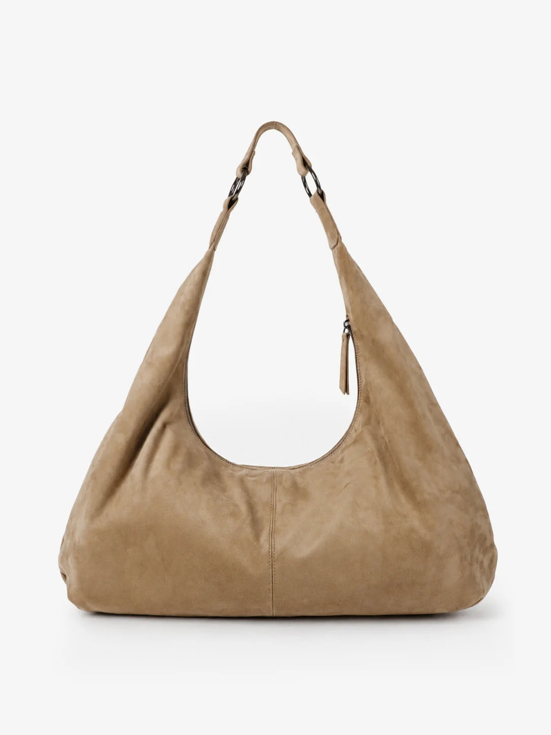 Calista Slouch Bag in Taupe
