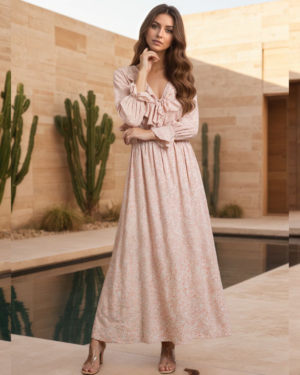 Paisley Pink Dress
