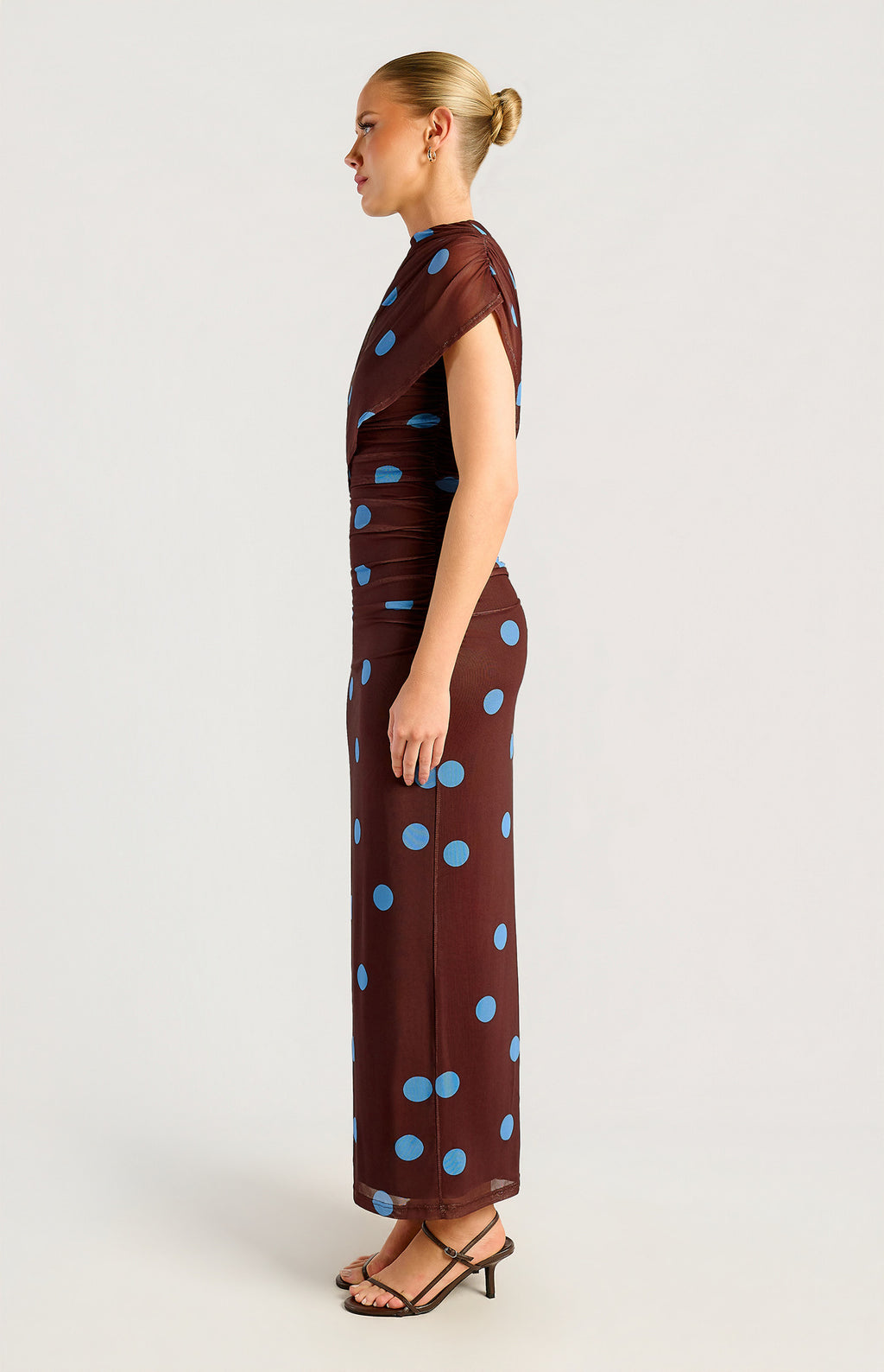 Cleo Mesh Midi Dress