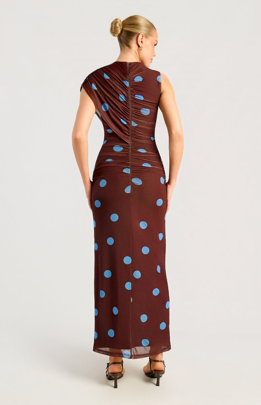 Cleo Mesh Midi Dress