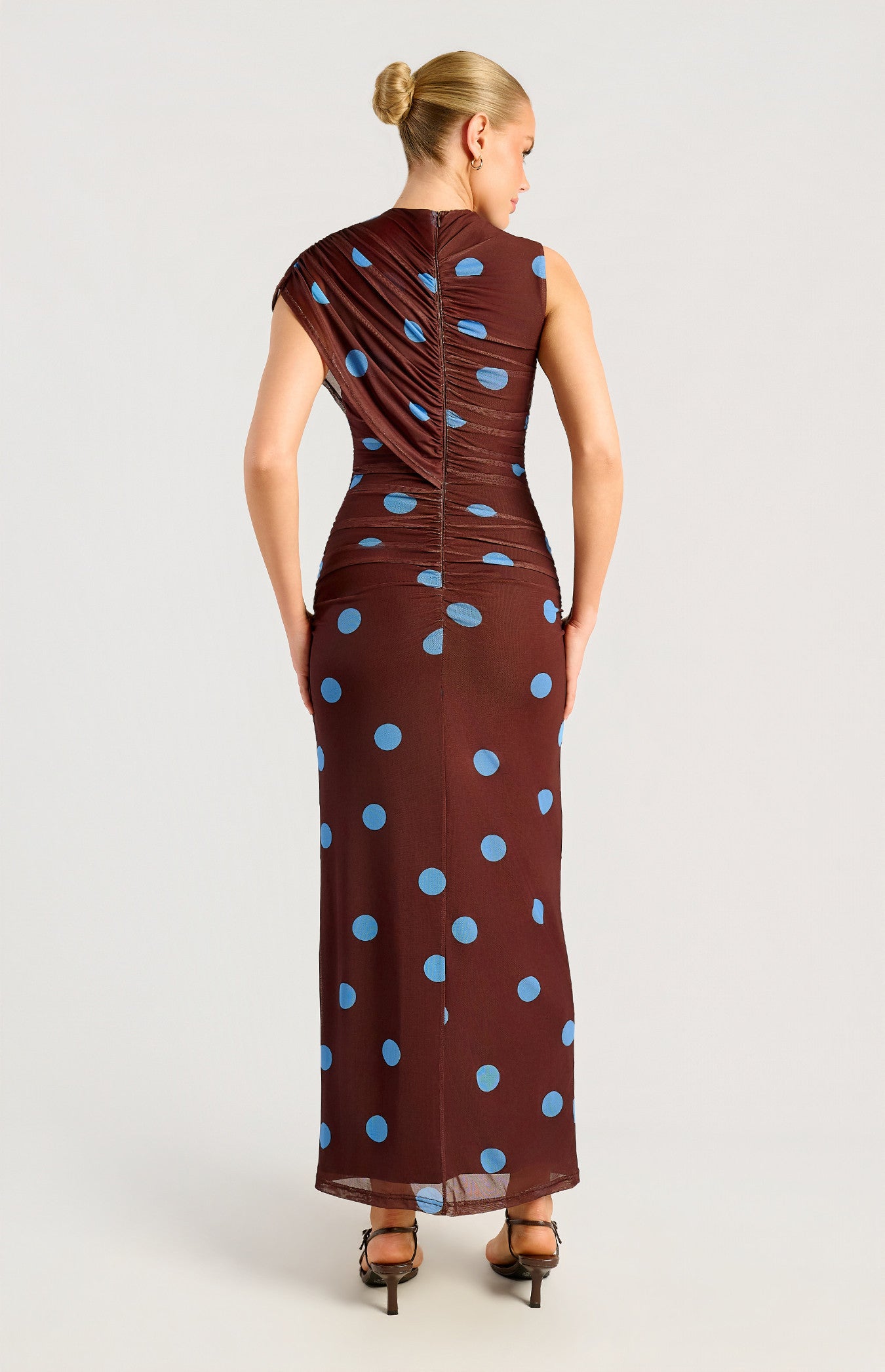 Cleo Mesh Midi Dress