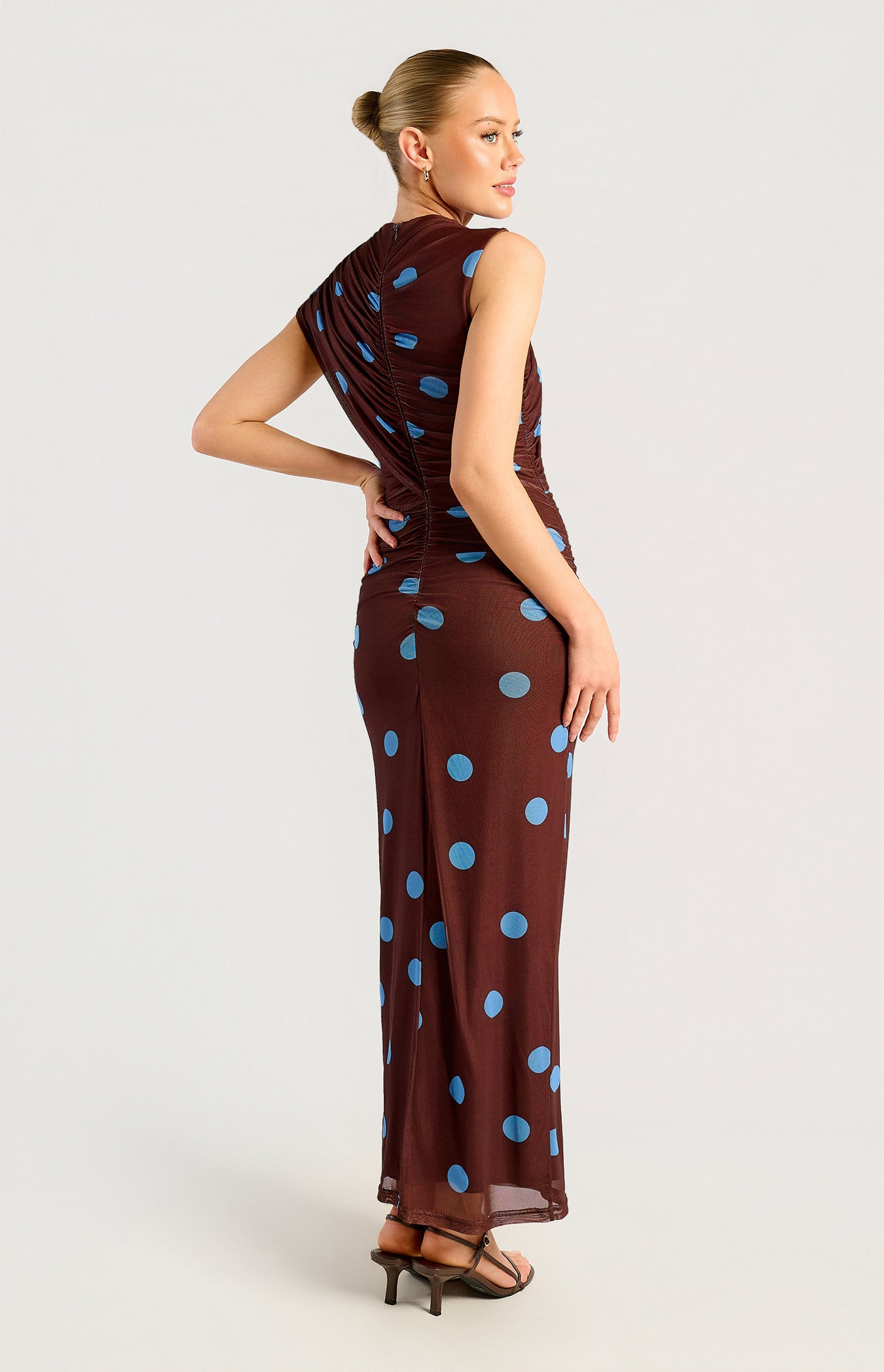 Cleo Mesh Midi Dress