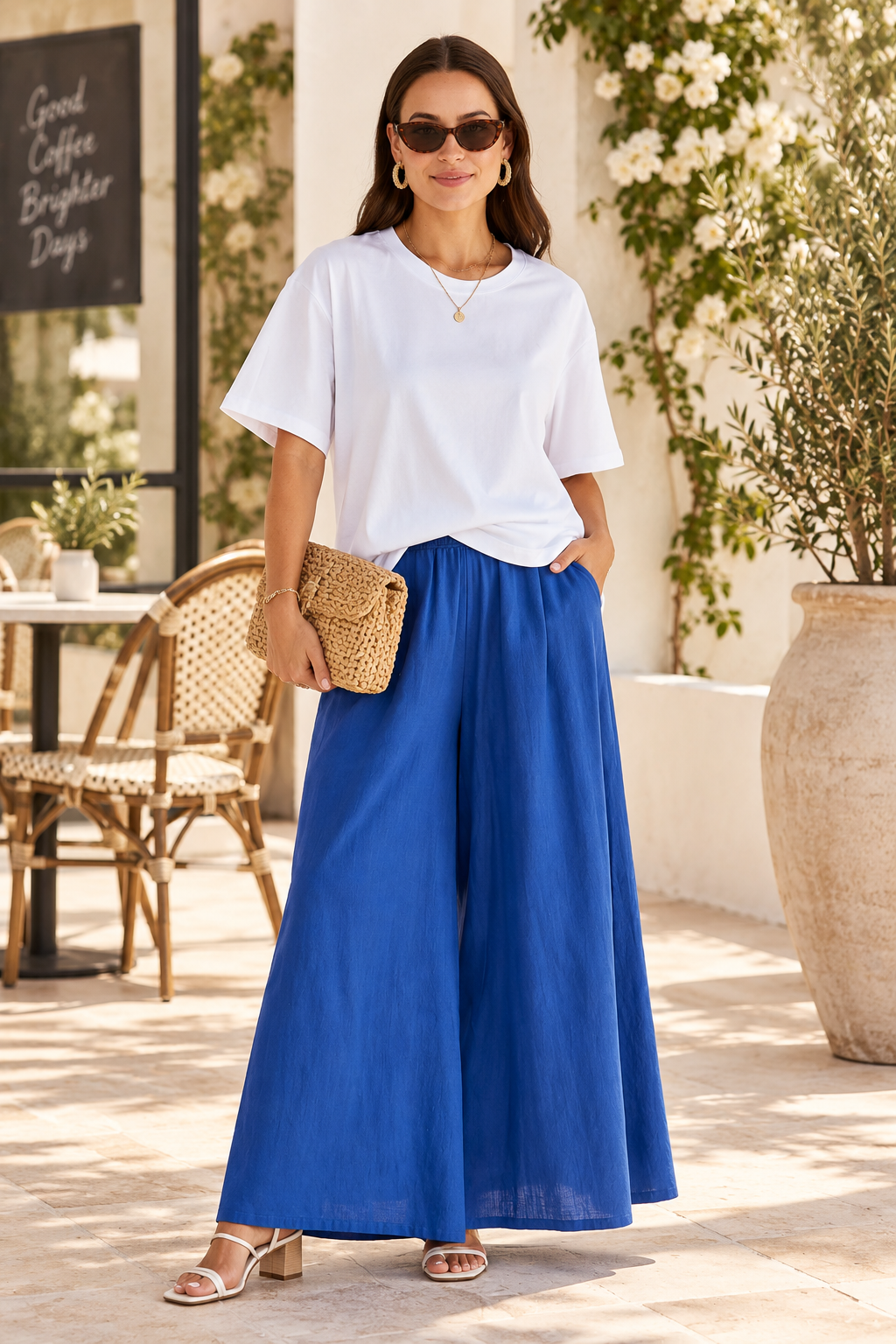 Relax Boxy Tee White
