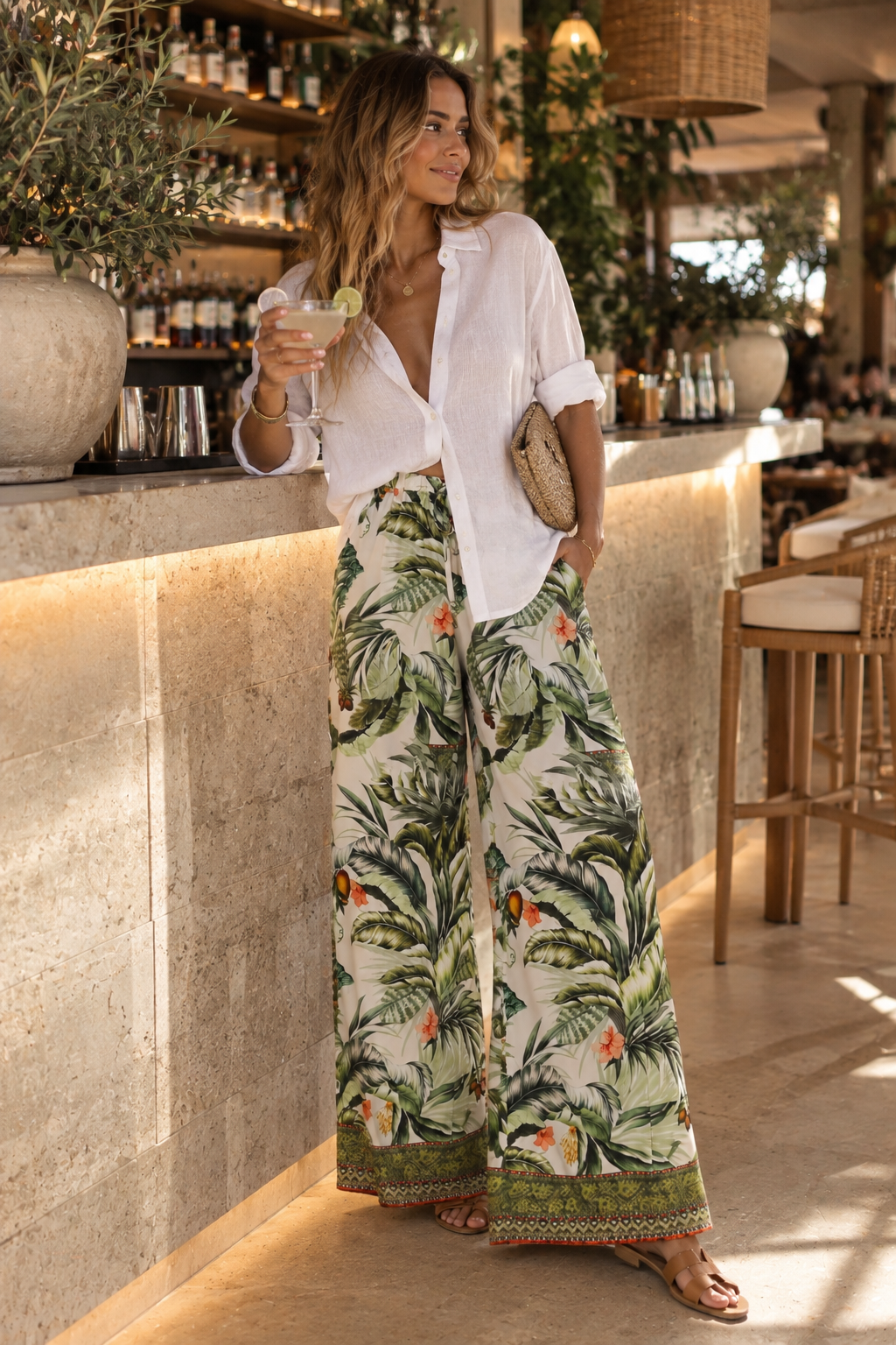 Summer Print Pant