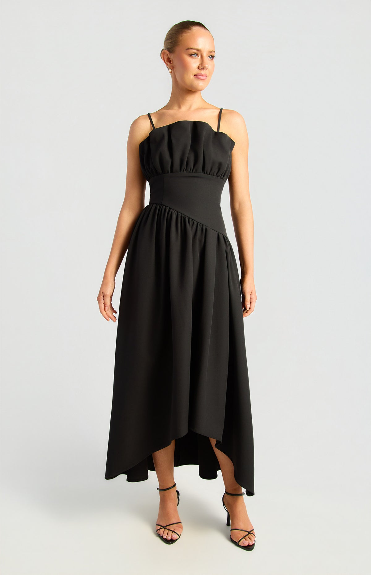 Midnight Waterfall Dress