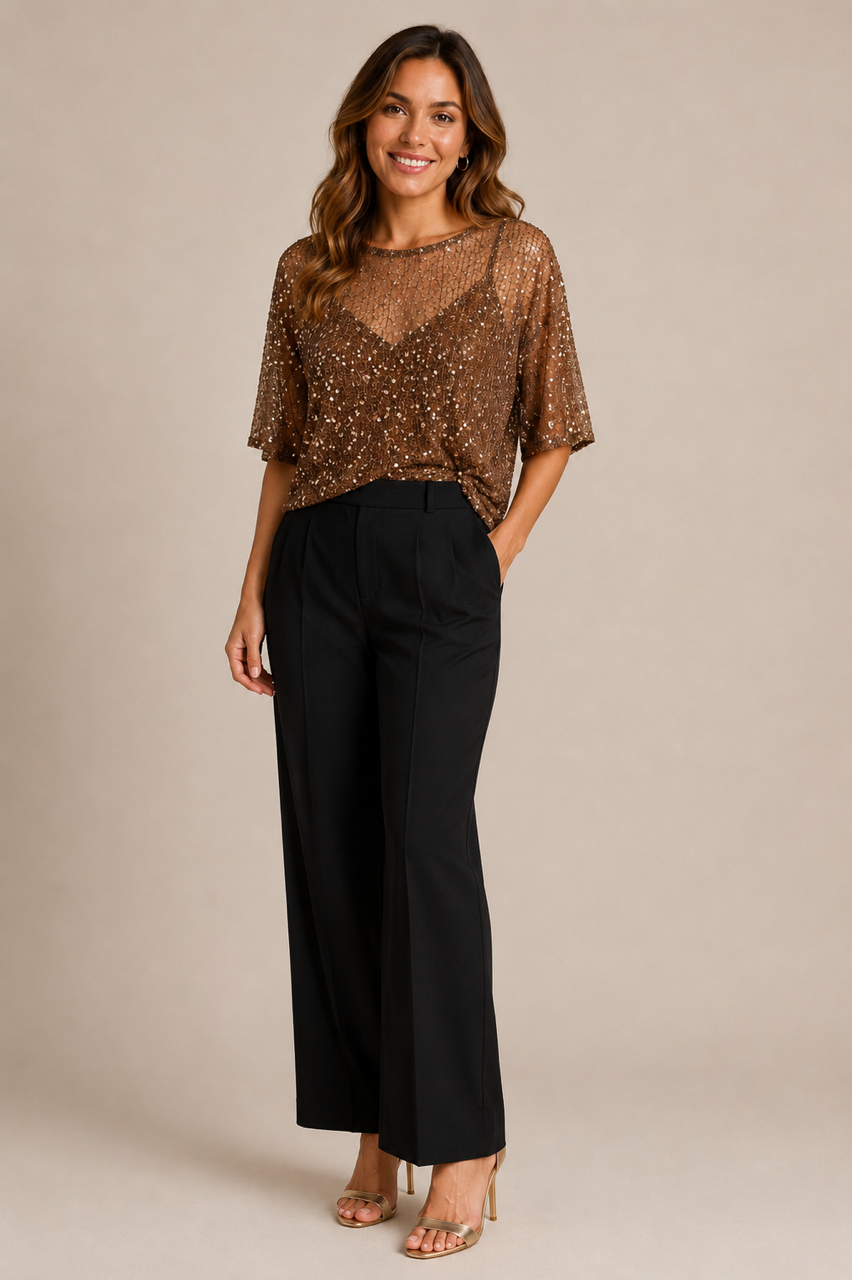 Zara Sequin Tunic