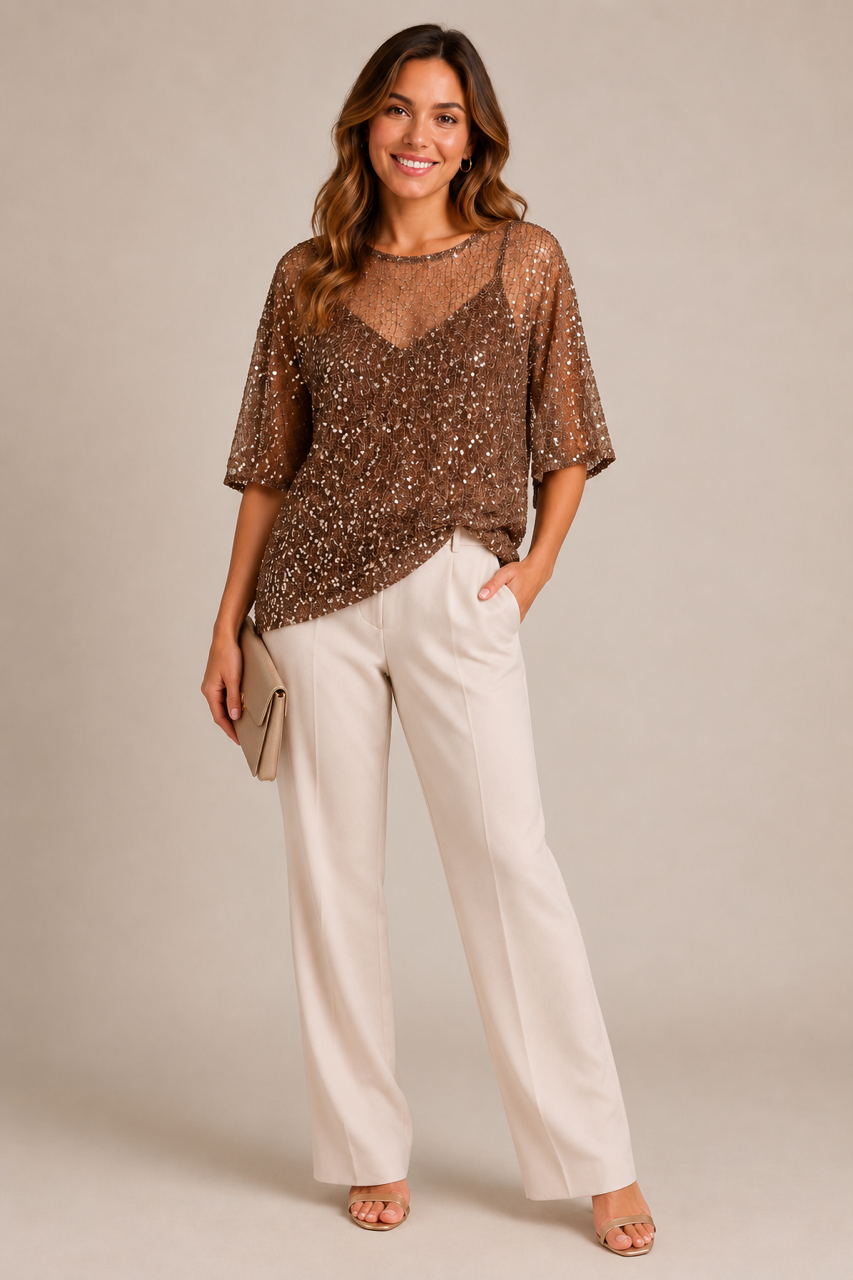 Zara Sequin Tunic