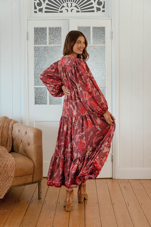 JAASE Ziggy Print Maxi Dress