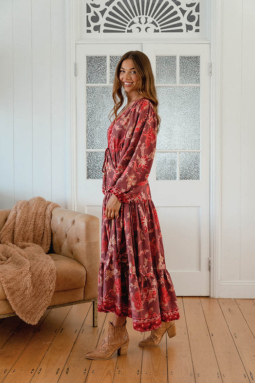 JAASE Ziggy Print Maxi Dress