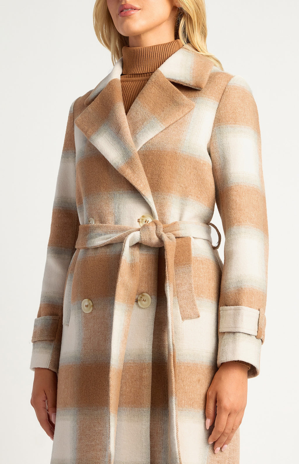 The Aspen Check Coat