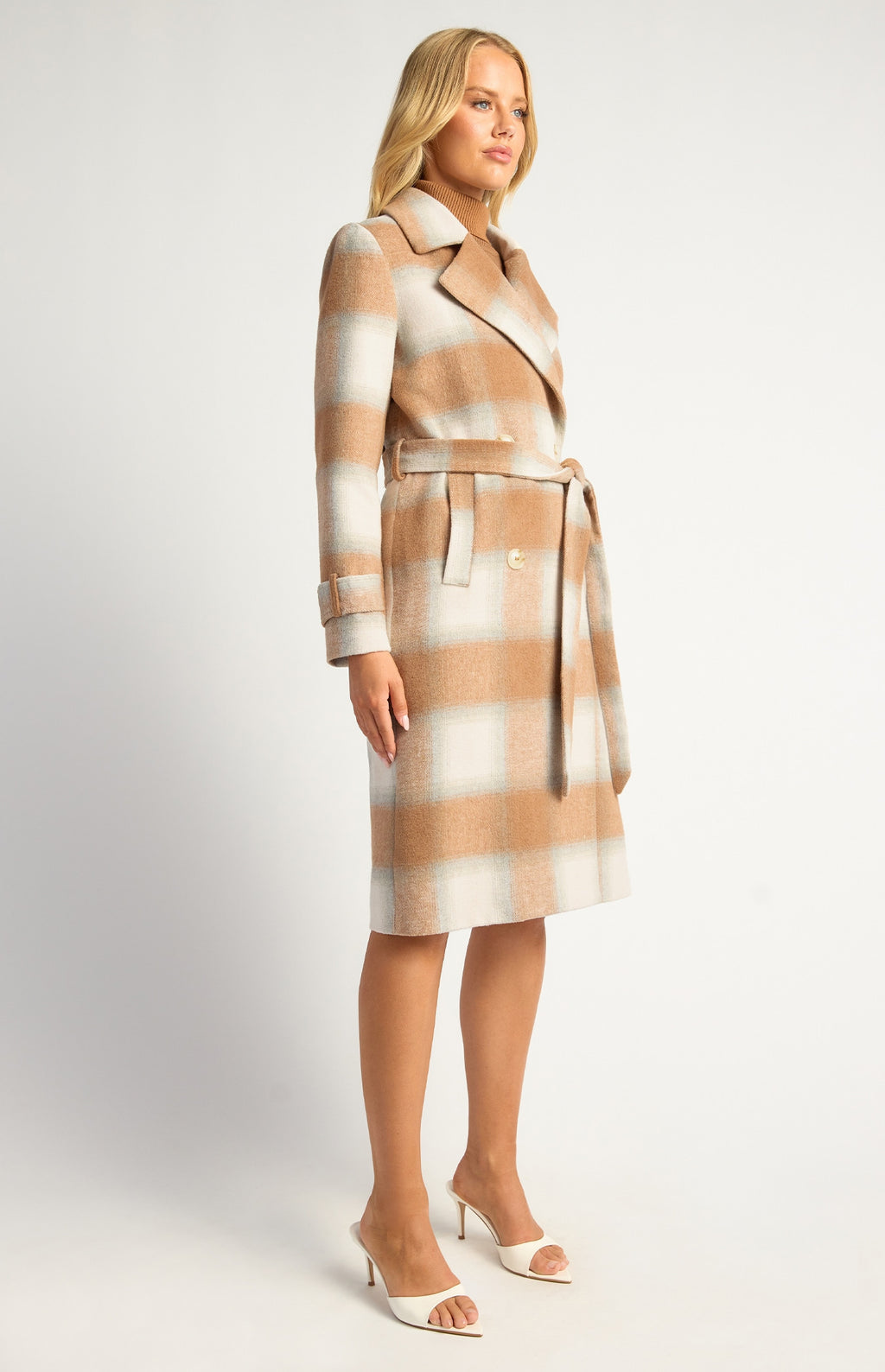 The Aspen Check Coat
