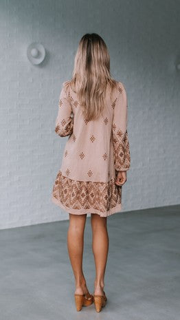 Sierra Aztec Mini Dress