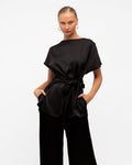 Luxe Tie Blouse