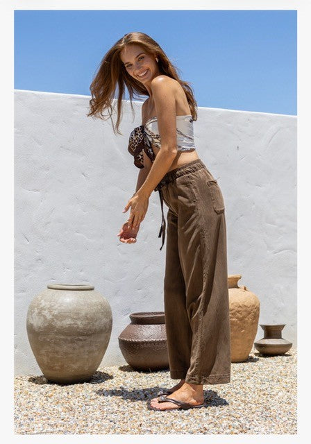 Luna Tencel Wide Leg Pant